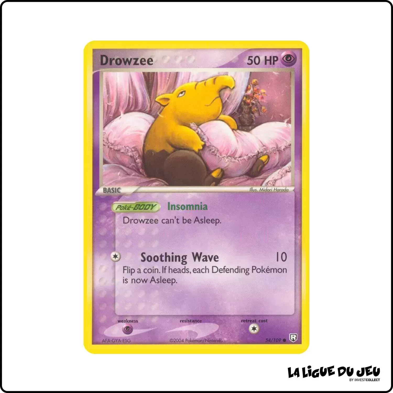 Commune - Pokemon - Team Rocket Returns - Drowzee 54/109