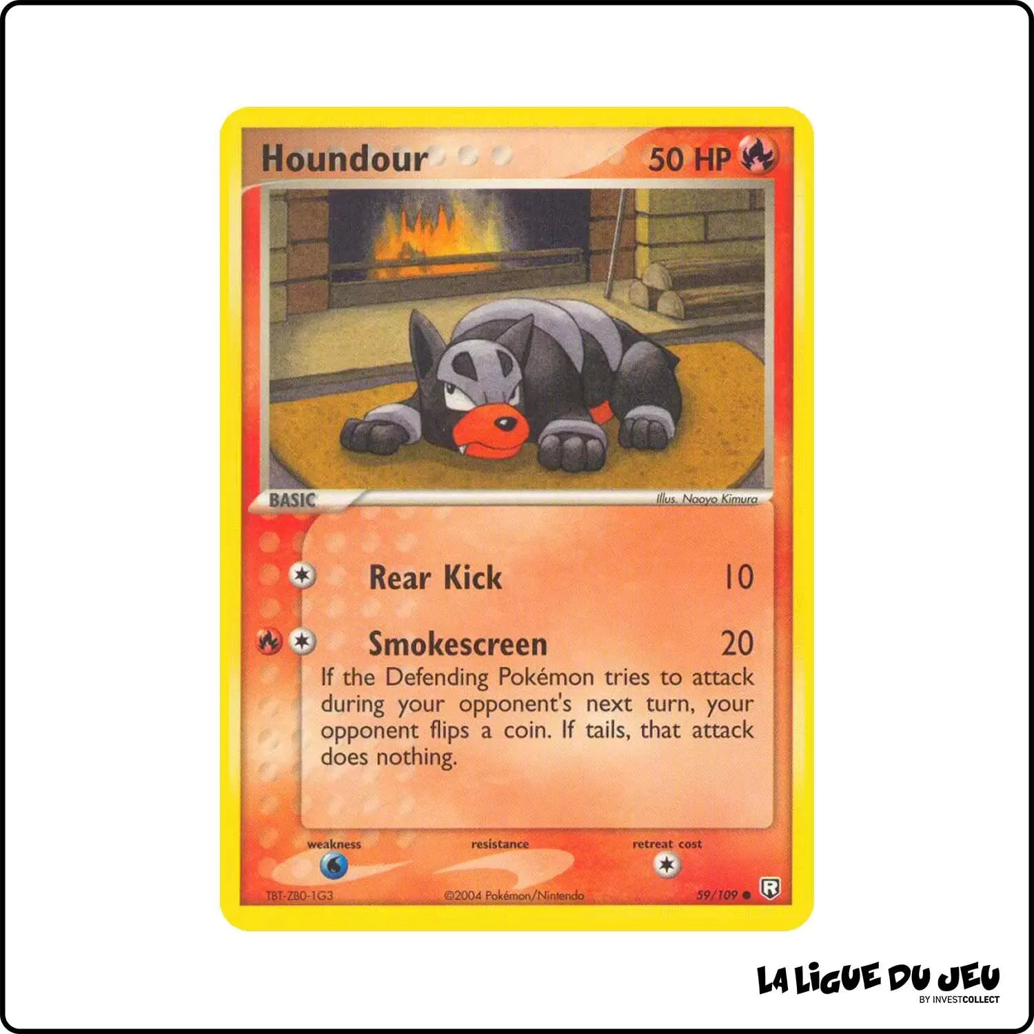 Commune - Pokemon - Team Rocket Returns - Houndour 59/109