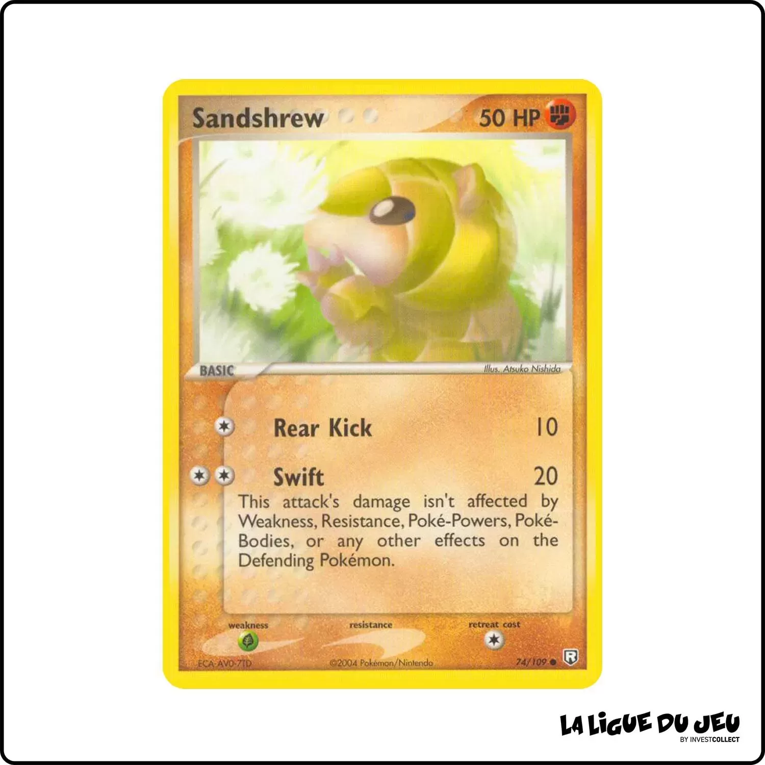 Commune - Pokemon - Team Rocket Returns - Sandshrew 74/109