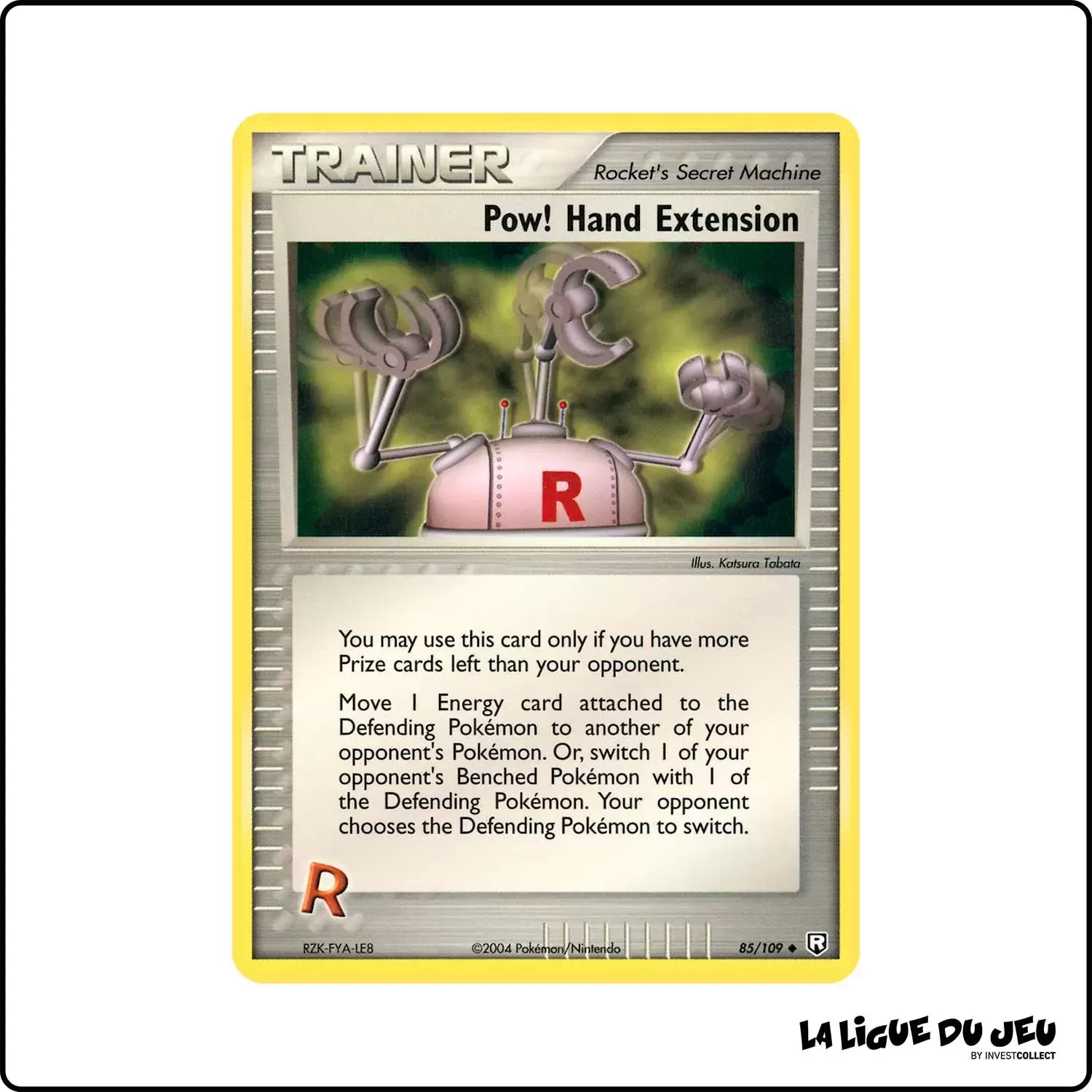 Peu commune - Pokemon - Team Rocket Returns - Pow! Hand Extension 85/109