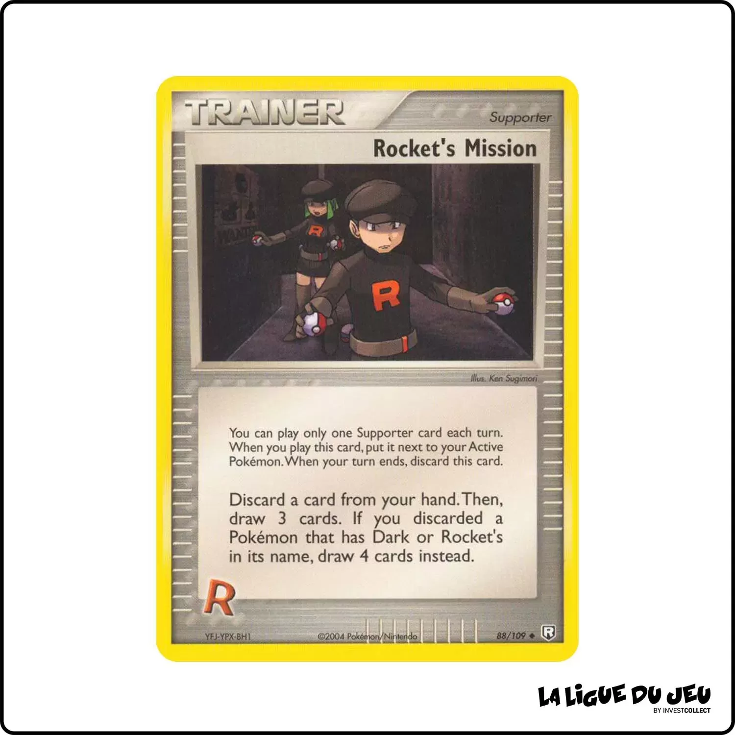 Peu commune - Pokemon - Team Rocket Returns - Rocket's Mission 88/109