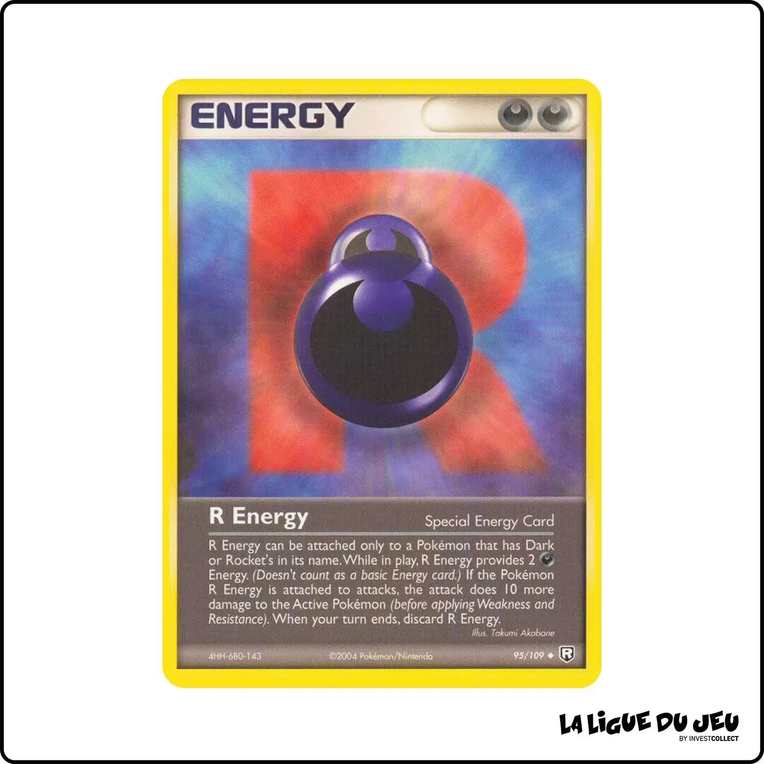 Peu commune - Pokemon - Team Rocket Returns - R Energy 95/109