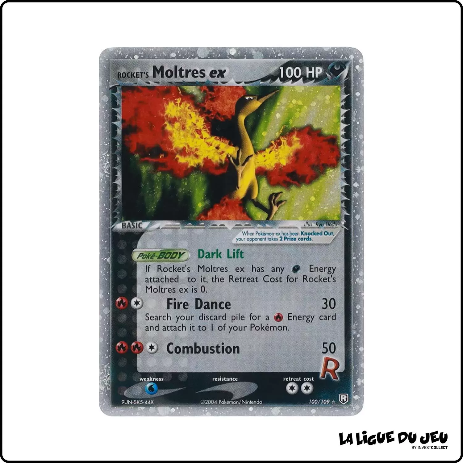 Ultra - Pokemon - Team Rocket Returns - Rocket's Moltres ex 100/109