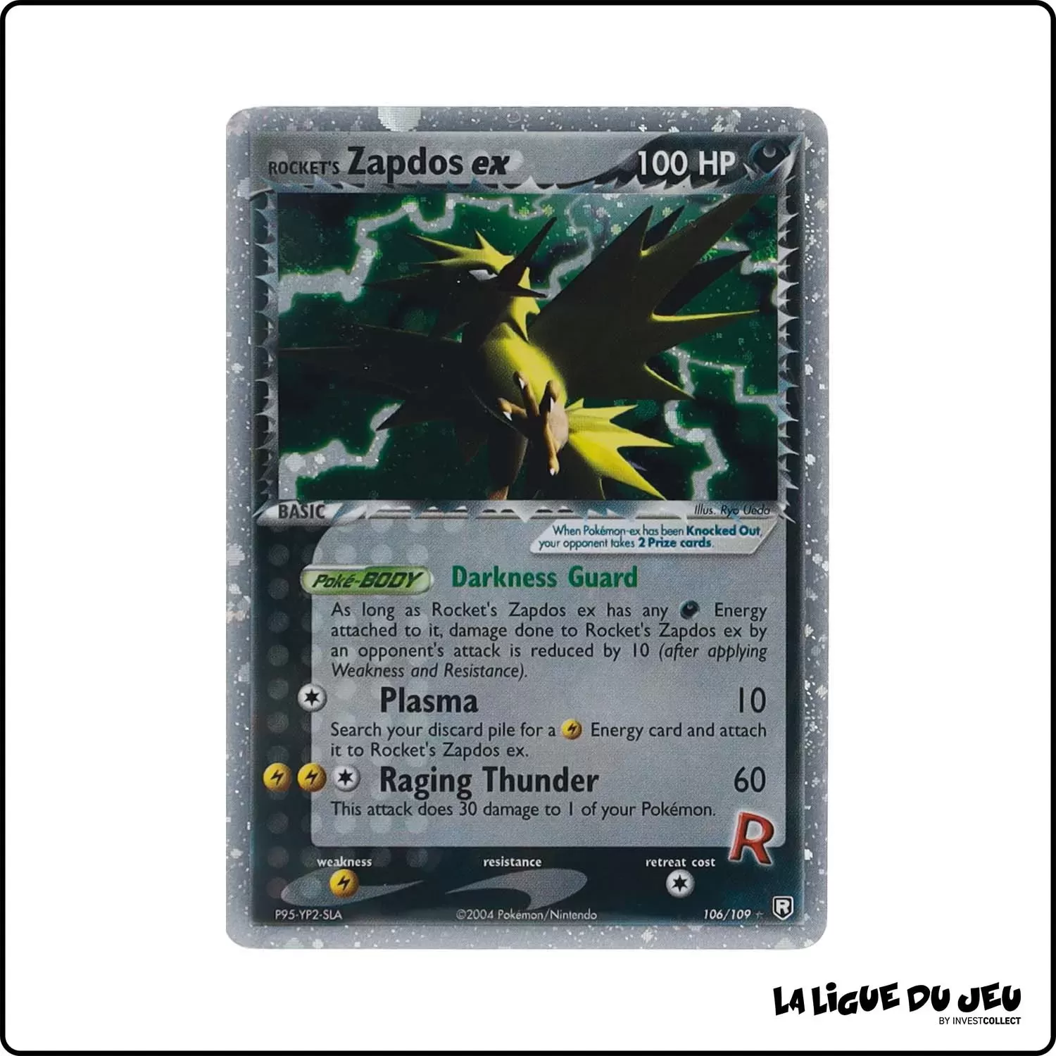 Ultra - Pokemon - Team Rocket Returns - Rocket's Zapdos ex 106/109