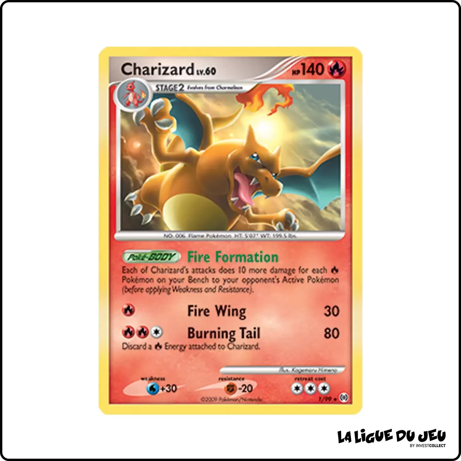 Holo - Pokemon - Arceus - Charizard 1/99 Pokemon Company - 1