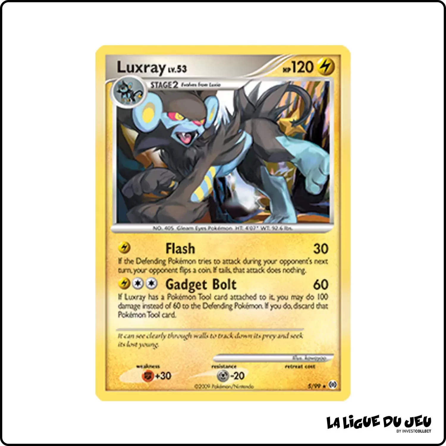 Holo - Pokemon - Arceus - Luxray 5/99 Pokemon Company - 1