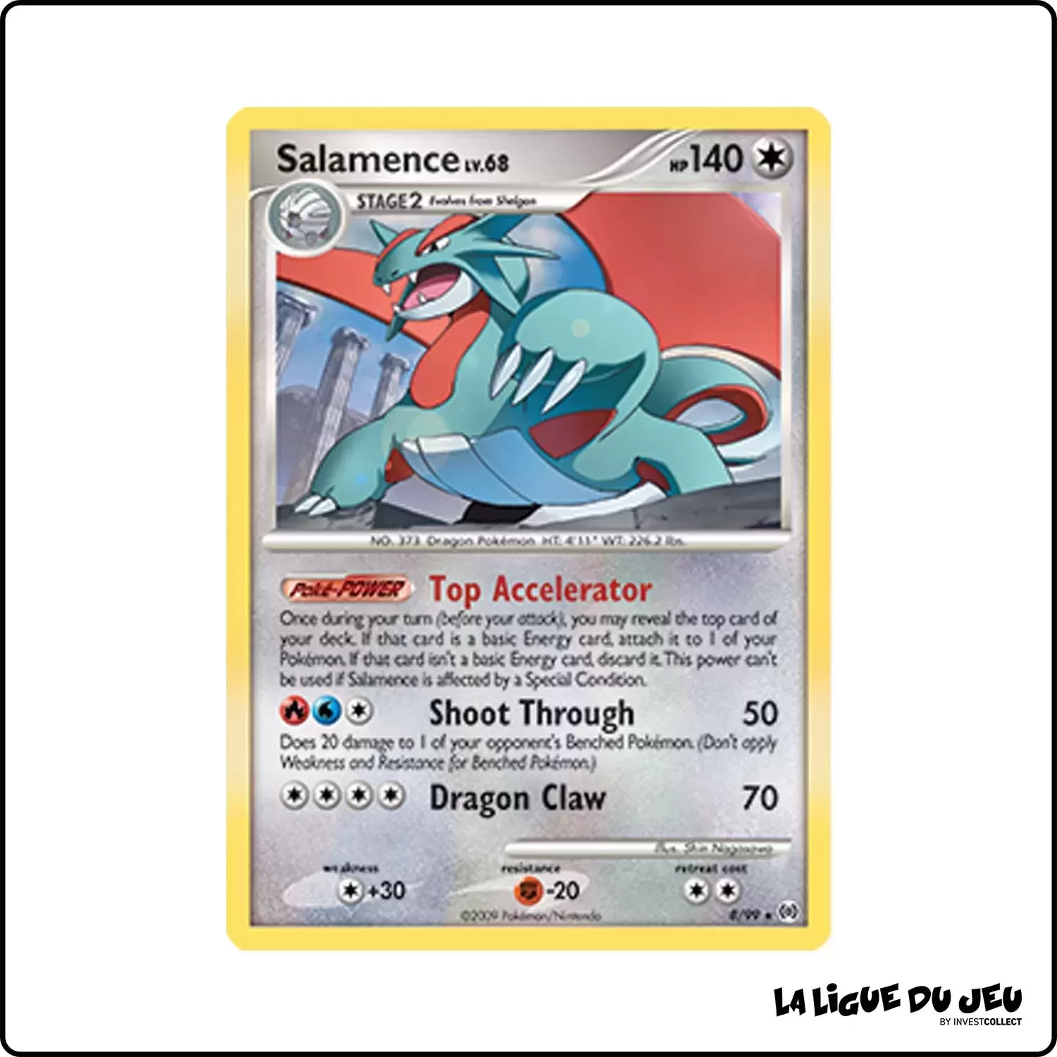 Holo - Pokemon - Arceus - Salamence 8/99 Pokemon Company - 1