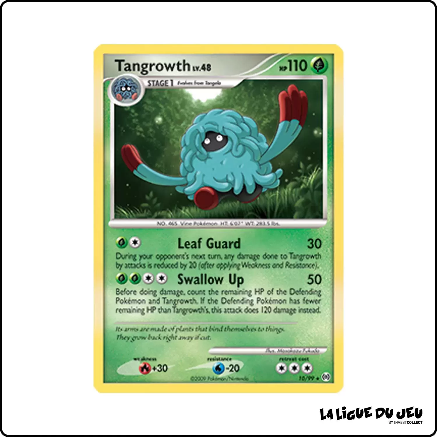 Holo - Pokemon - Arceus - Tangrowth 10/99 Pokemon Company - 1