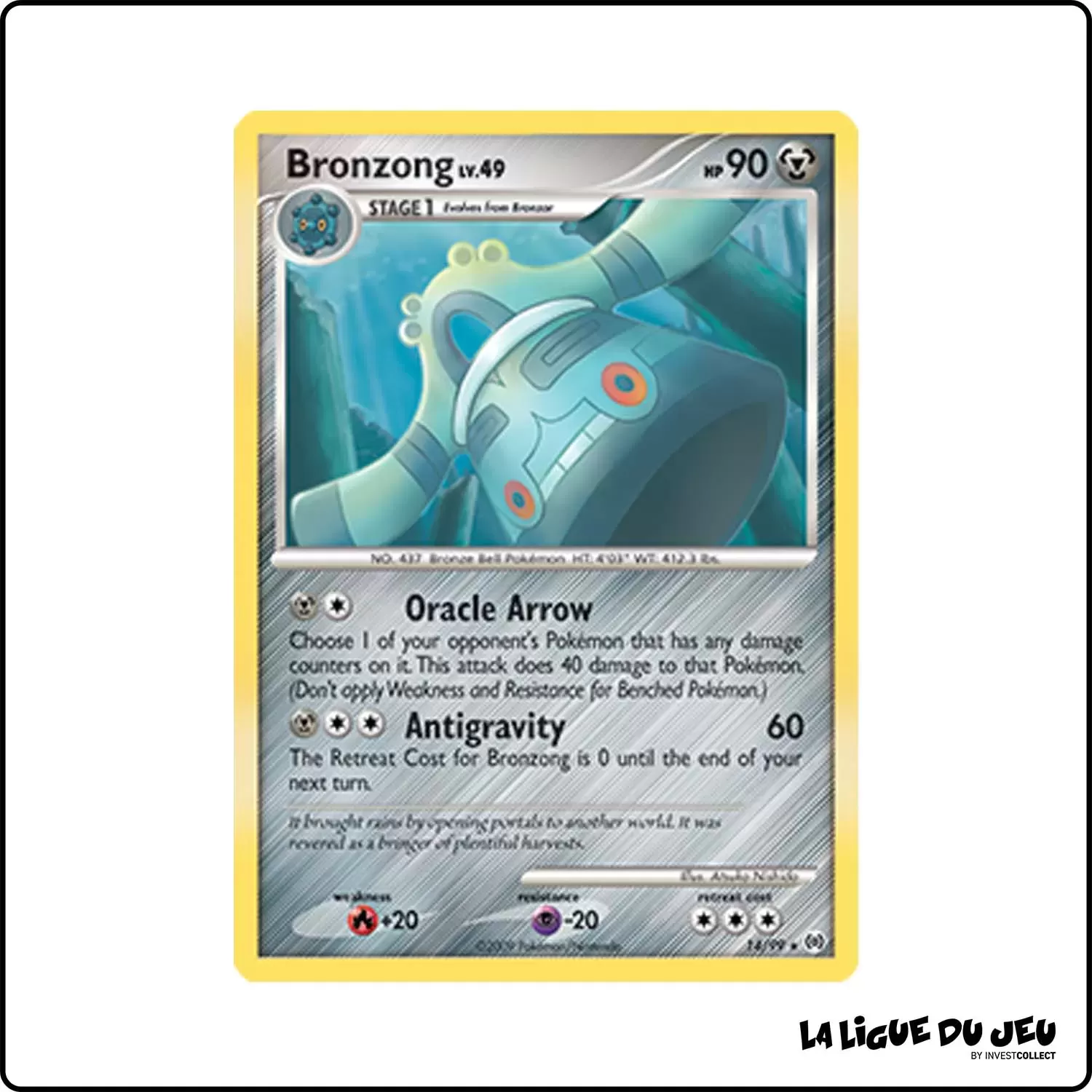 Rare - Pokemon - Arceus - Bronzong 14/99 Pokemon Company - 1