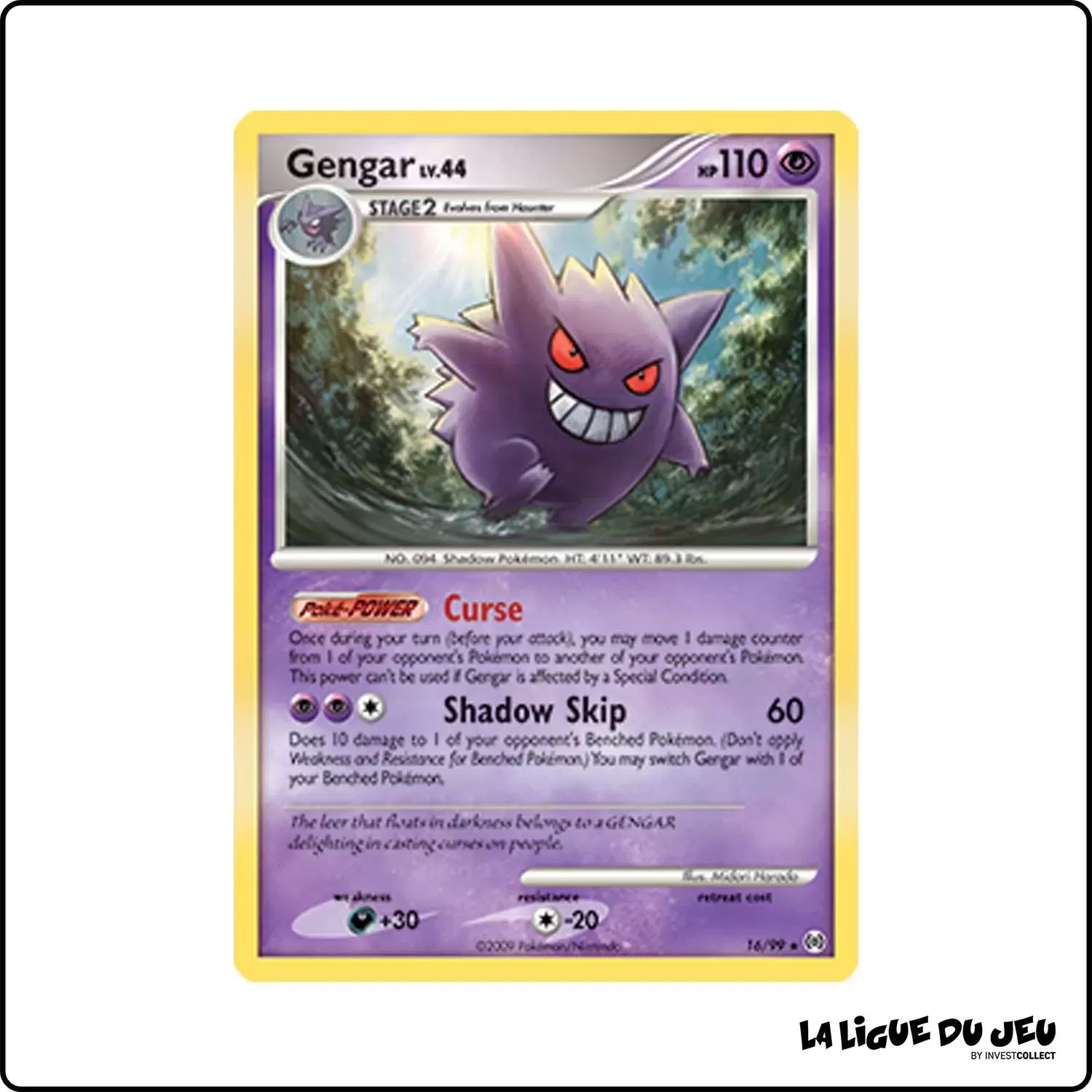 Rare - Pokemon - Arceus - Gengar 16/99 Pokemon Company - 1