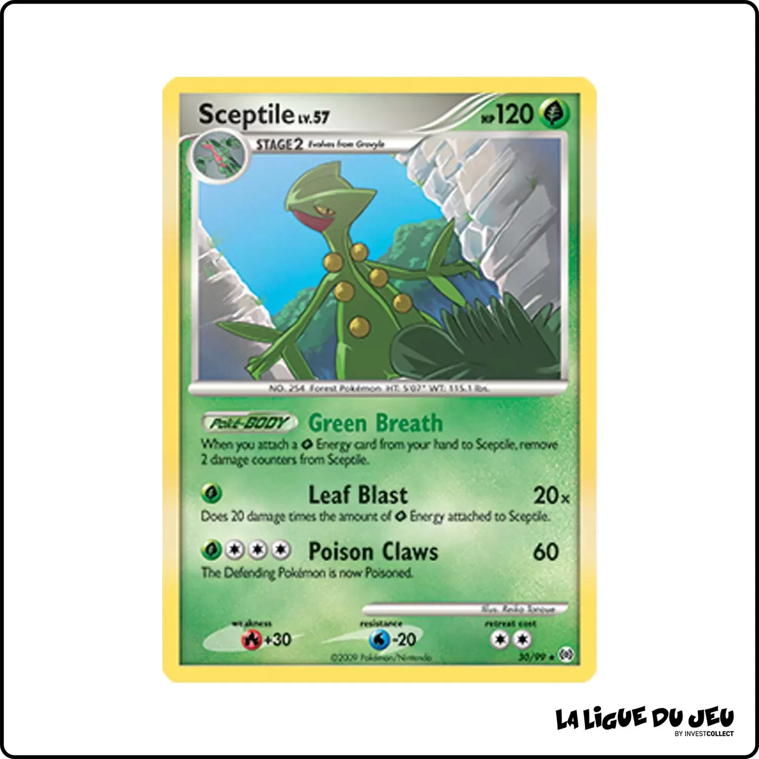 Rare - Pokemon - Arceus - Sceptile 30/99 Pokemon Company - 1