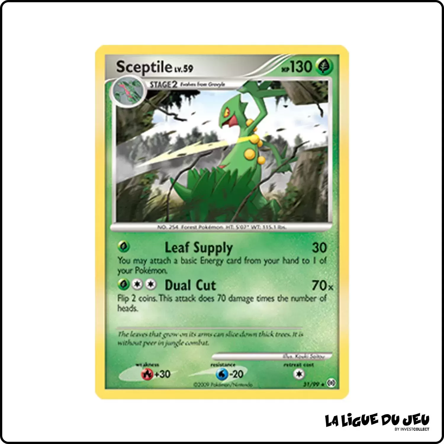 Rare - Pokemon - Arceus - Sceptile 31/99 Pokemon Company - 1