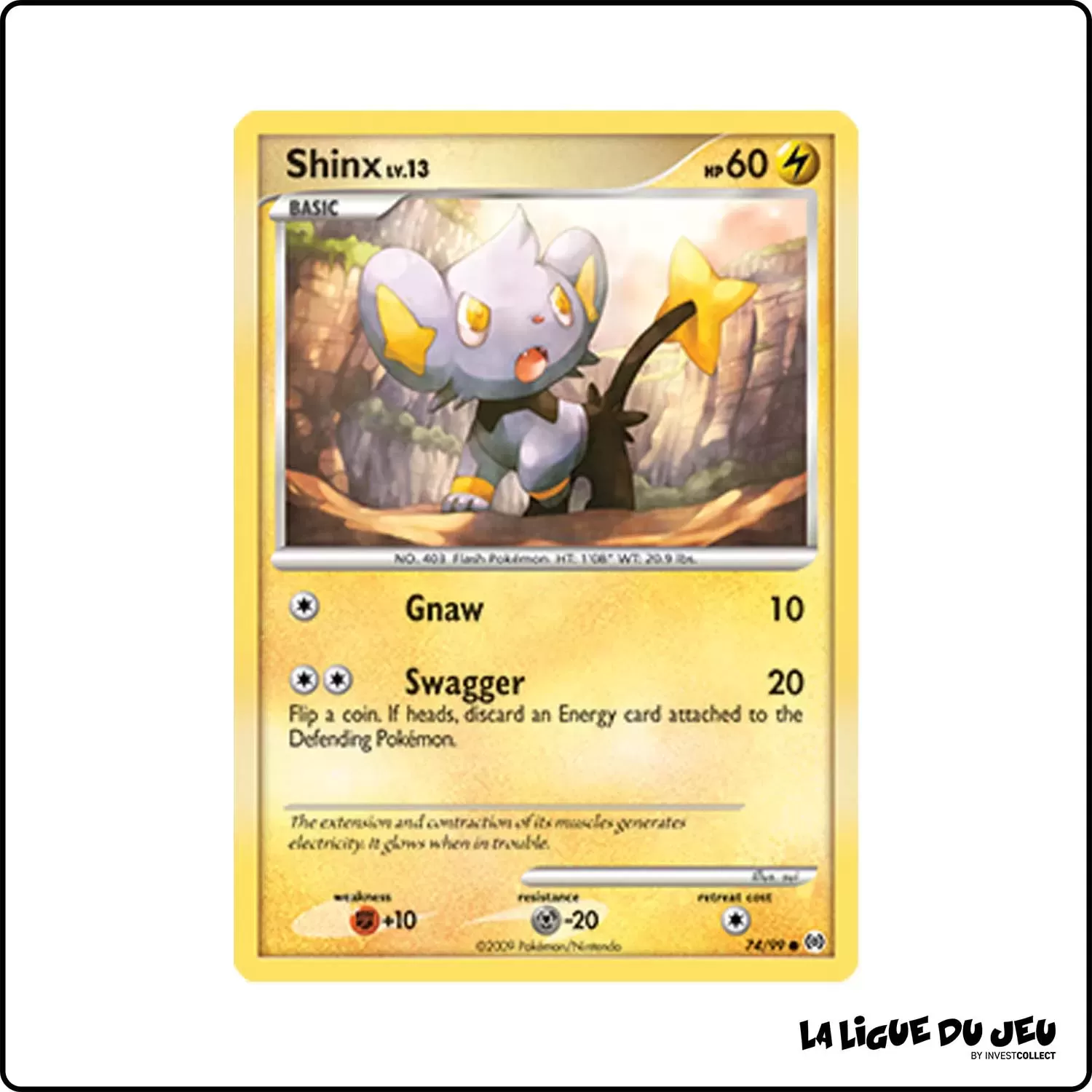 Commune - Pokemon - Arceus - Shinx 74/99 Pokemon Company - 1