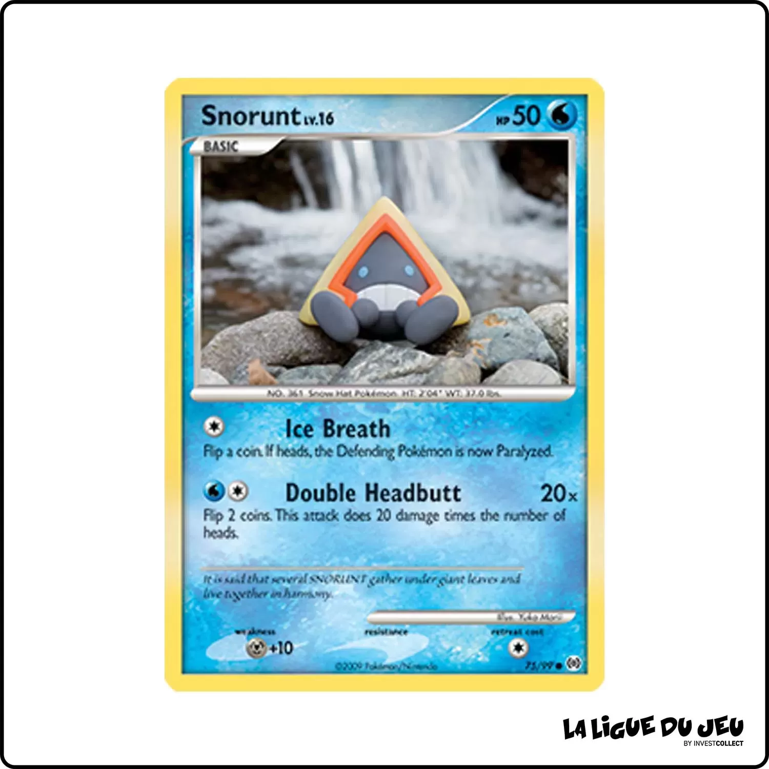 Commune - Pokemon - Arceus - Snorunt 75/99 Pokemon Company - 1