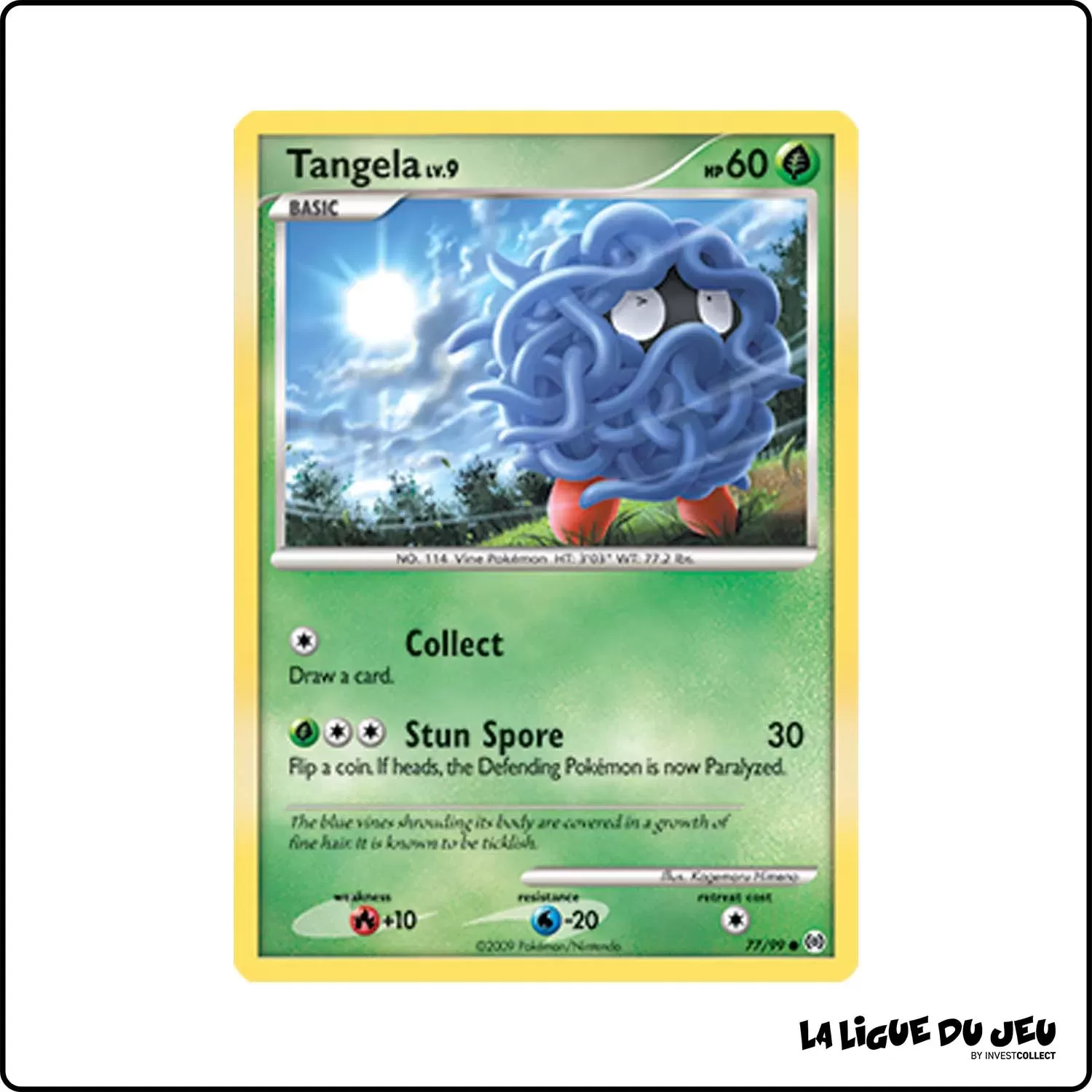 Commune - Pokemon - Arceus - Tangela 77/99 Pokemon Company - 1