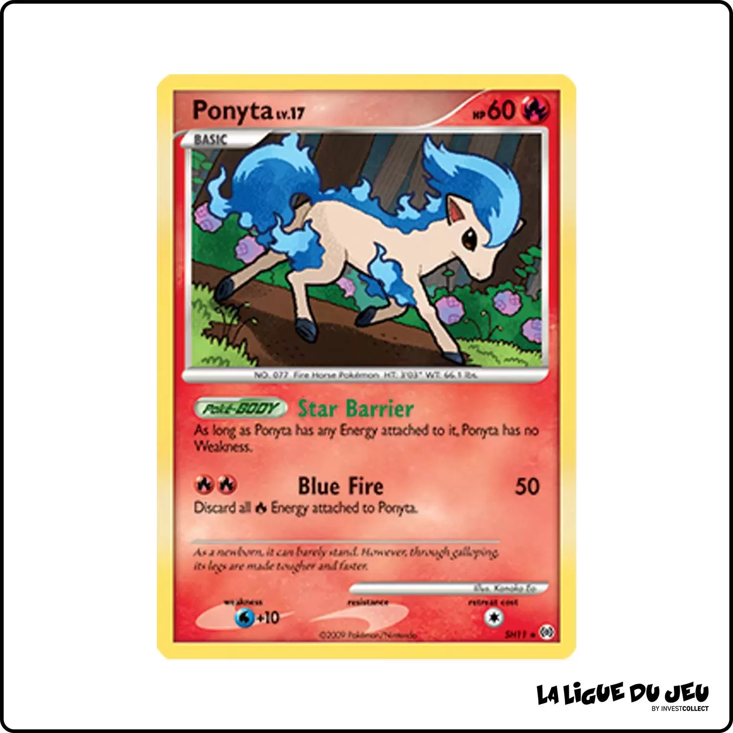 Rare - Pokemon - Arceus - Ponyta SH11 Pokemon Company - 1