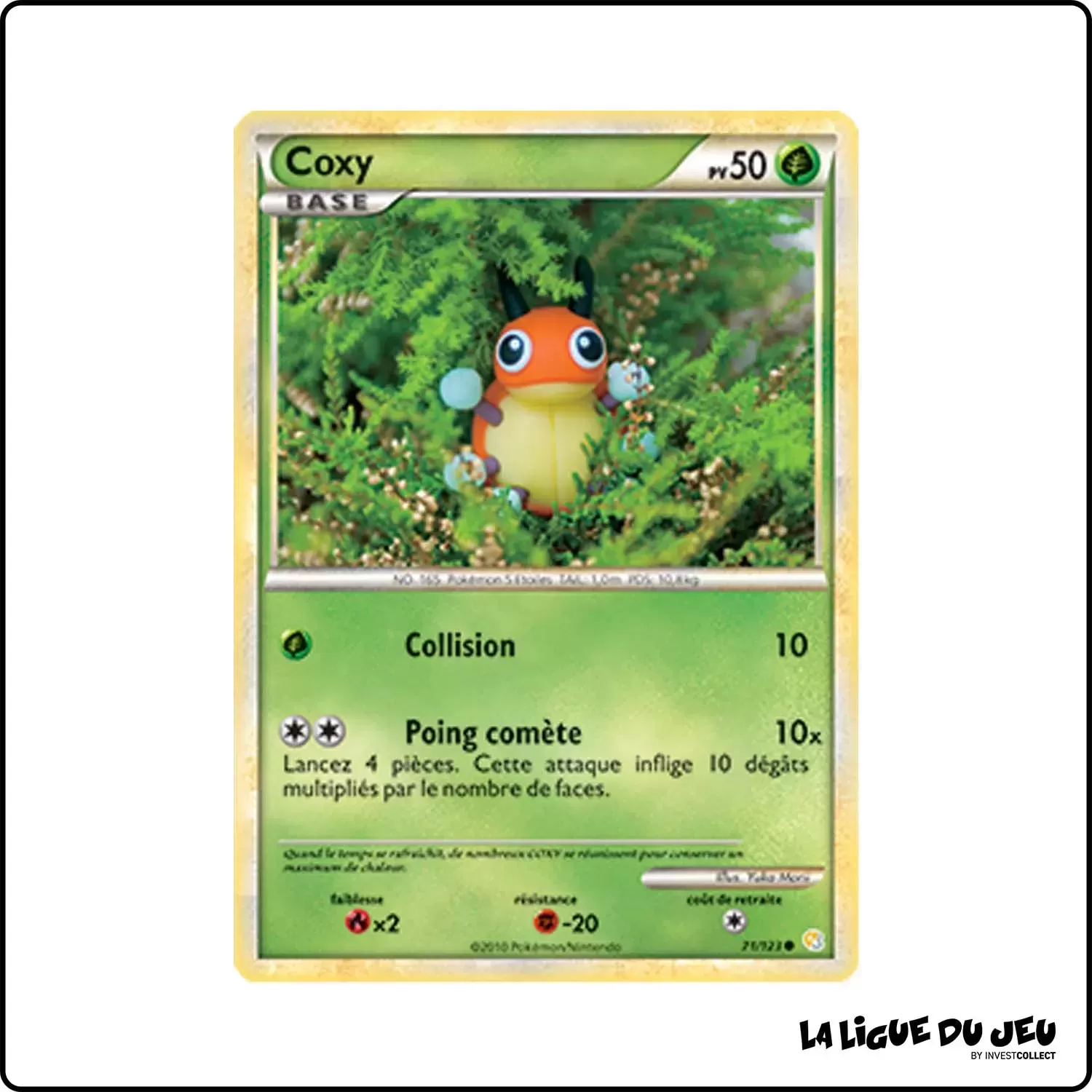 copie de Commune - Pokemon - HeartGold SoulSilver de Base - Coxy 71/123 Pokemon Company - 1