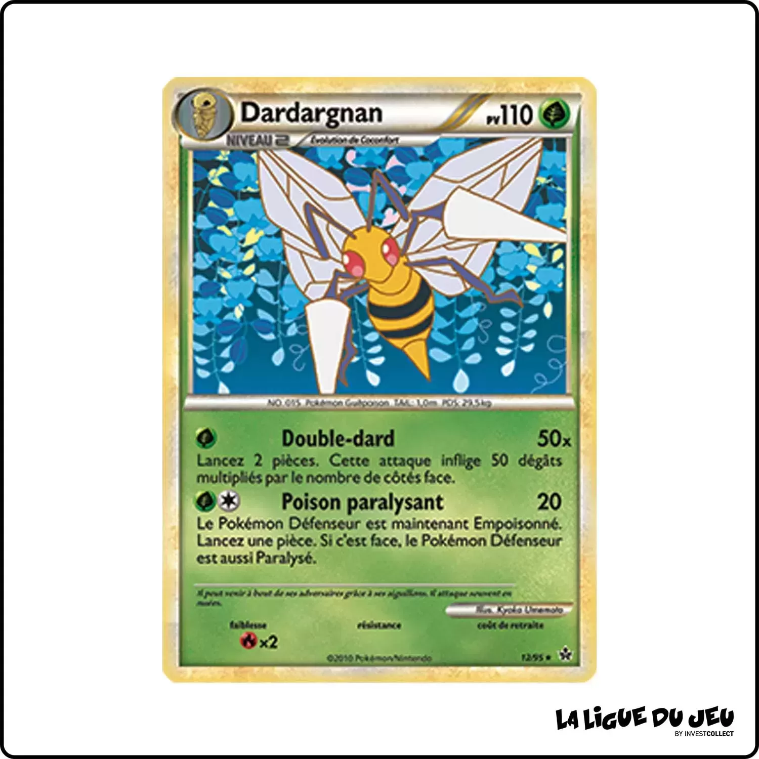 copie de Rare - Pokemon - Déchaînement - Dardargnan 12/95 Pokemon Company - 1