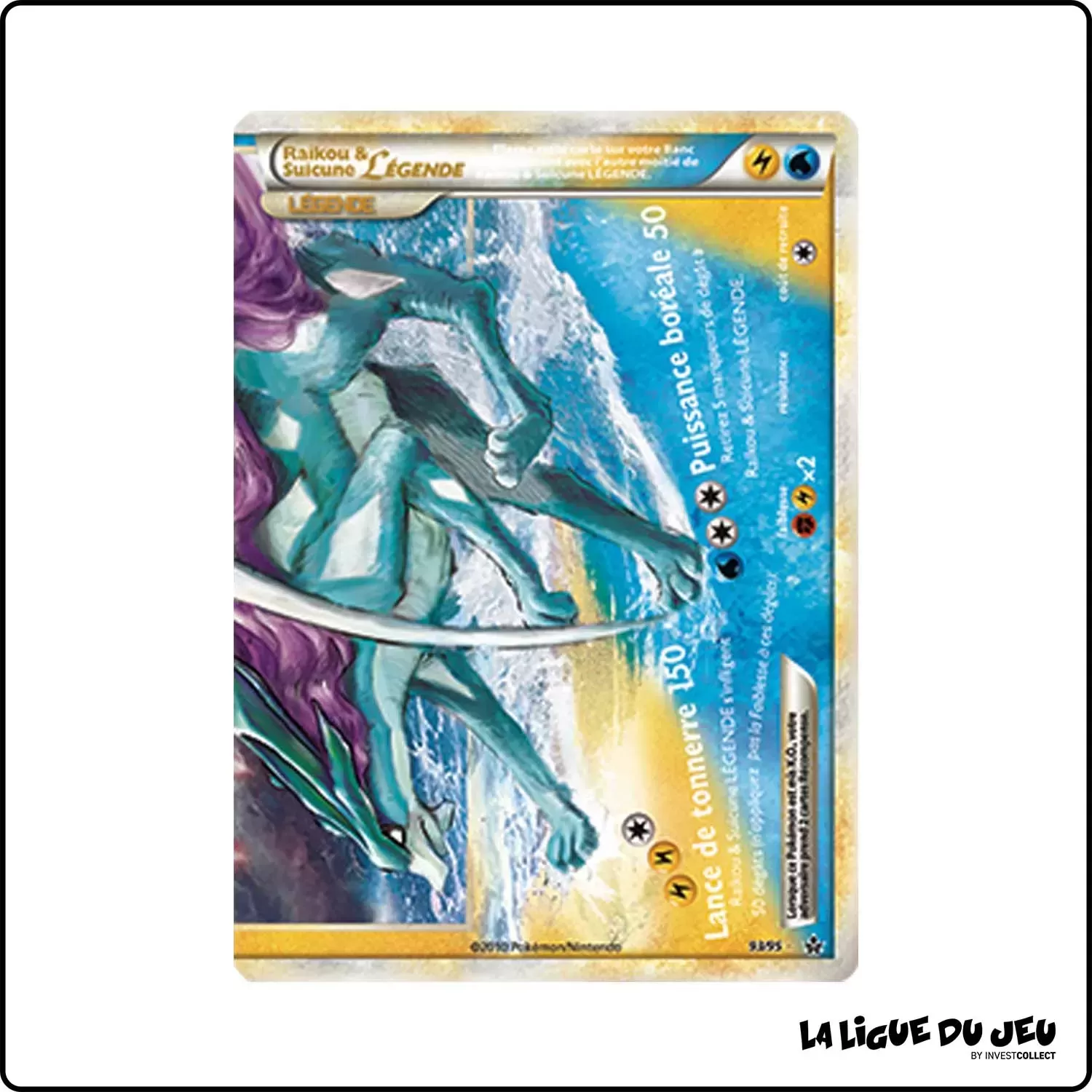 copie de Ultra - Pokemon - Déchaînement - Raikou & Suicune Légende 93/95 Pokemon Company - 1