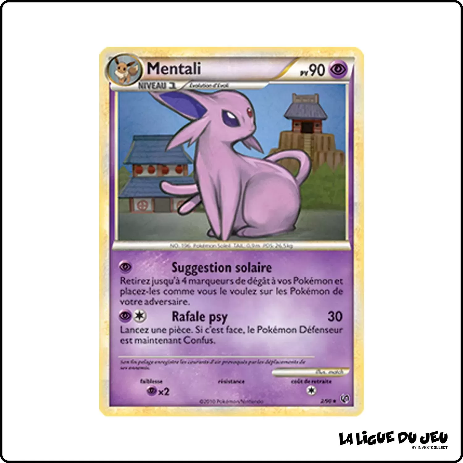 copie de Holo - Pokemon - Indomptable - Mentali 2/90 Pokemon Company - 2