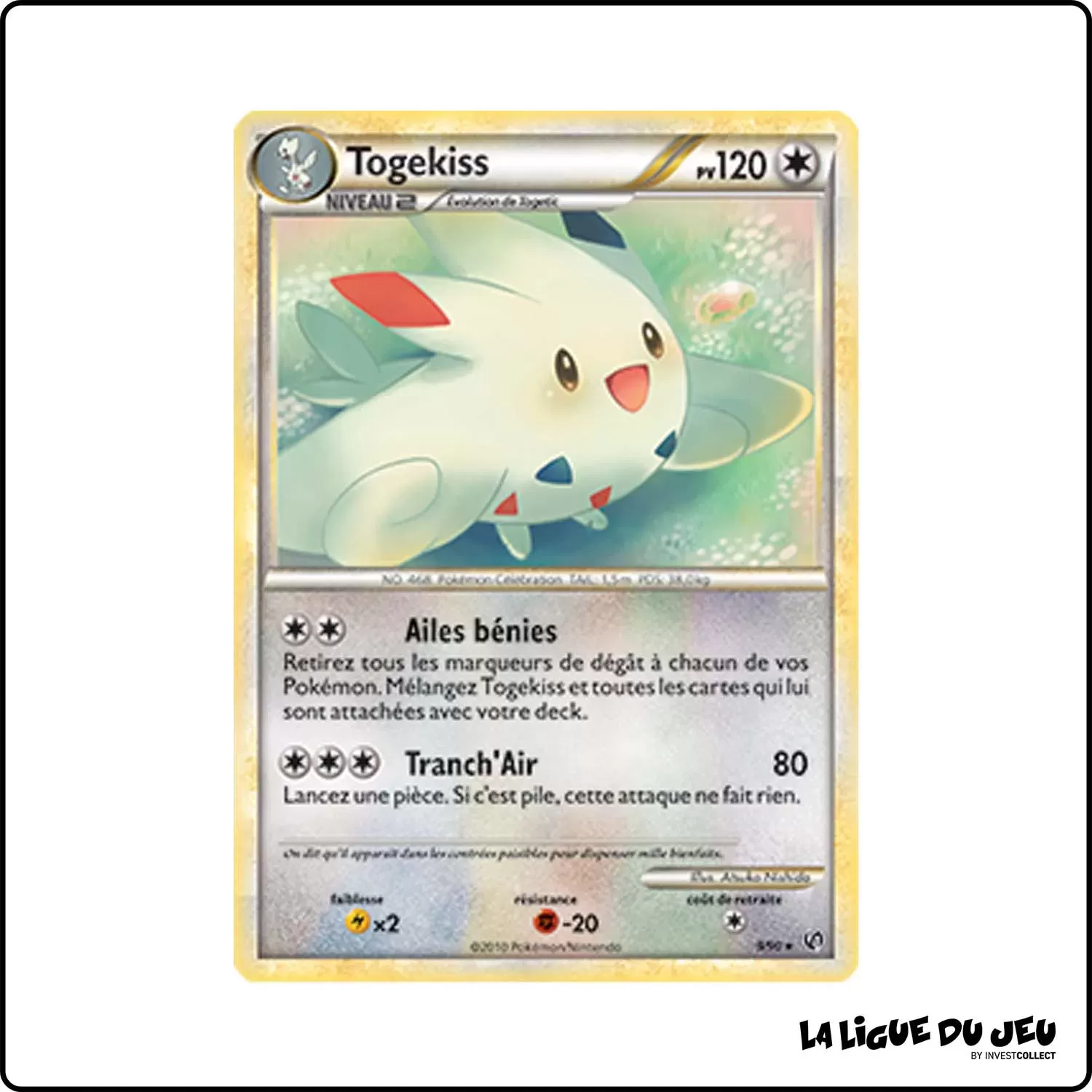 copie de Holo - Pokemon - Indomptable - Togekiss 9/90 Pokemon Company - 1