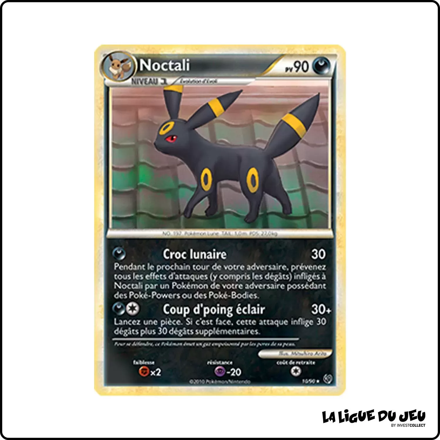 copie de Holo - Pokemon - Indomptable - Noctali 10/90 Pokemon Company - 1