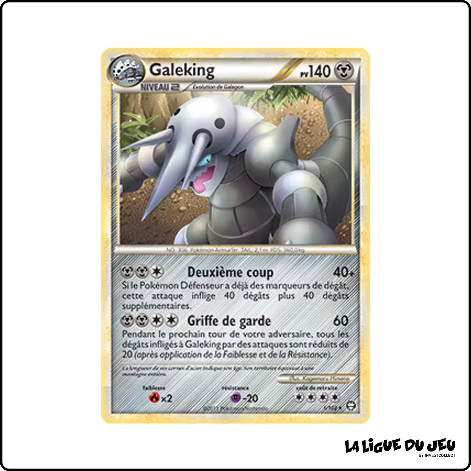 copie de Holo - Pokemon - Trîomphe - Galeking 1/102 Pokemon Company - 1