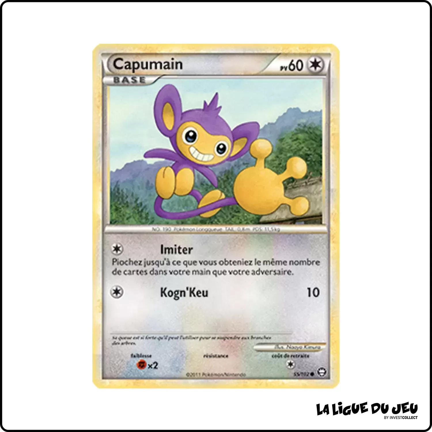 copie de Commune - Pokemon - Trîomphe - Capumain 55/102 Pokemon Company - 1