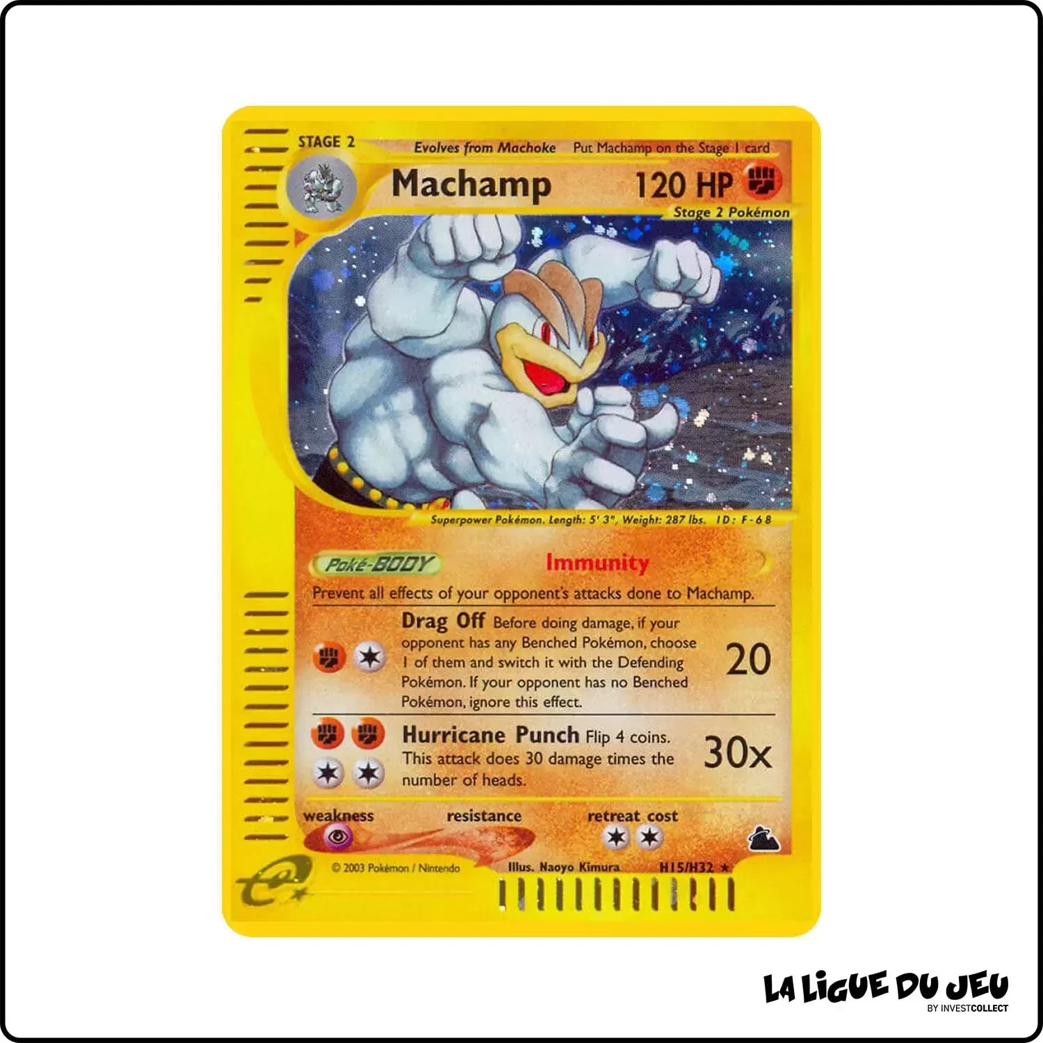 Holo - Pokemon - Skyridge - Machamp H15/H32 Wizards - 1