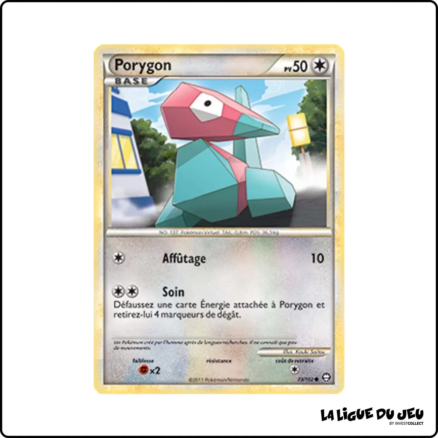 copie de Commune - Pokemon - Trîomphe - Porygon 73/102 Pokemon Company - 1