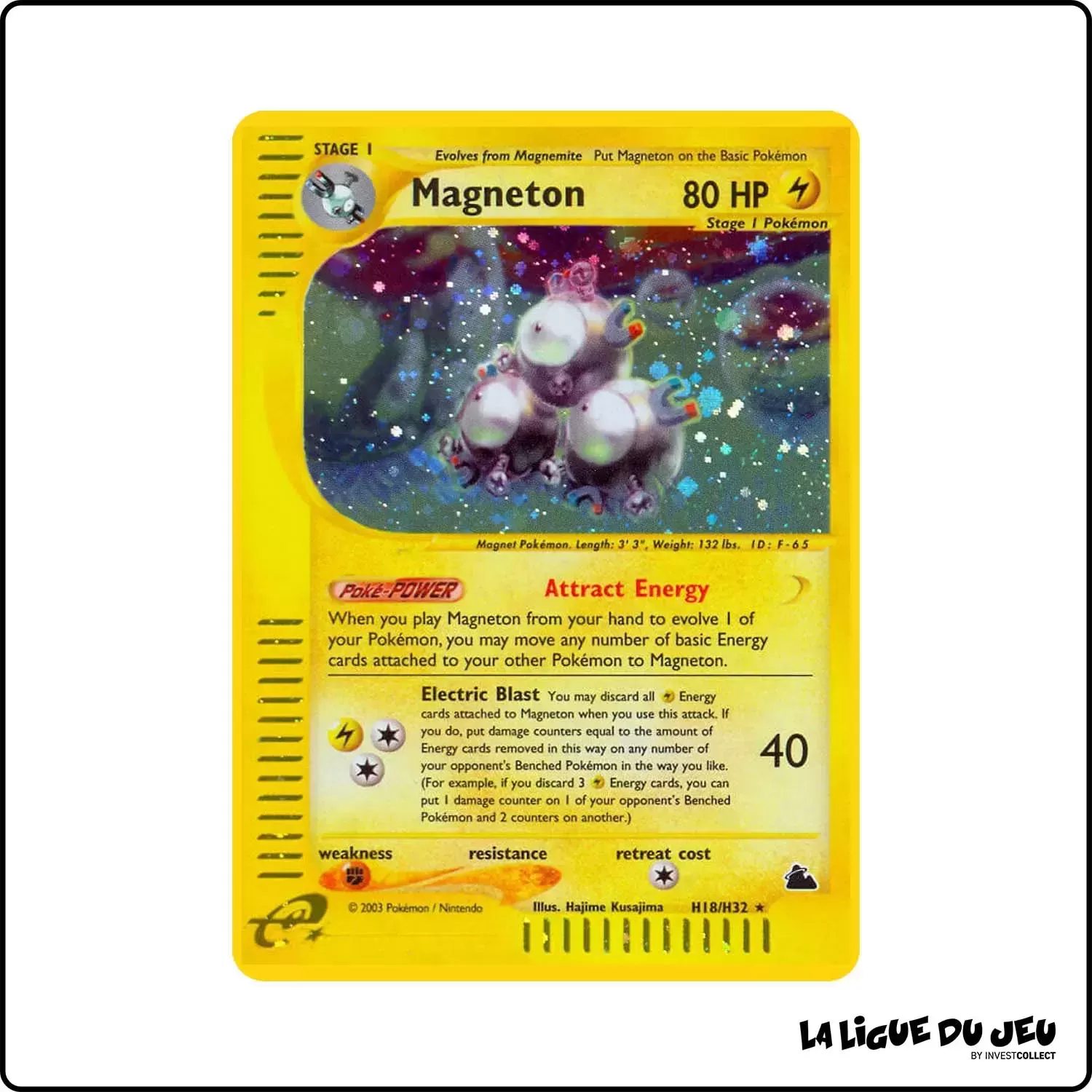 Holo - Pokemon - Skyridge - Magneton H18/H32 Wizards - 1