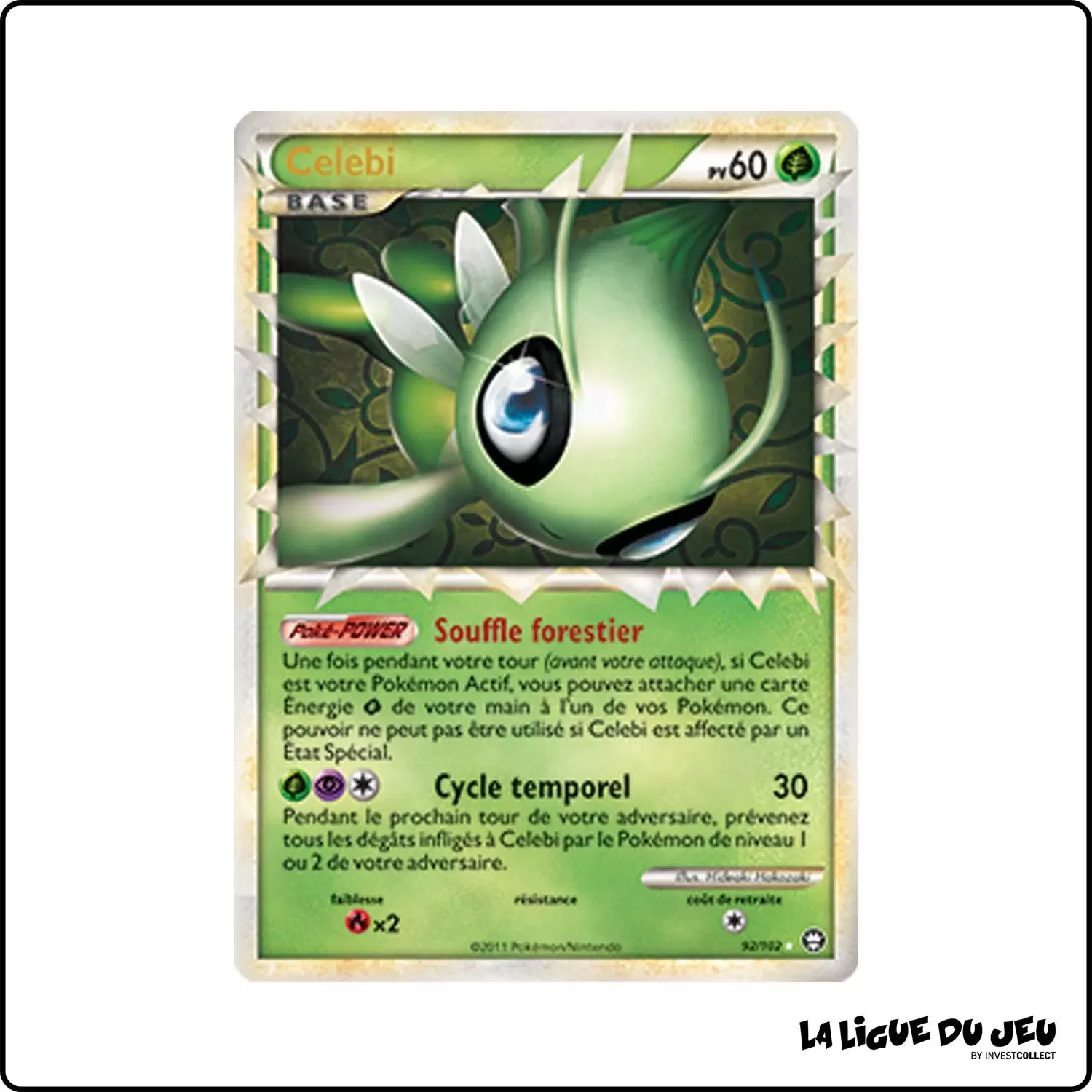 copie de Ultra - Pokemon - Trîomphe - Celebi 92/102 Pokemon Company - 1