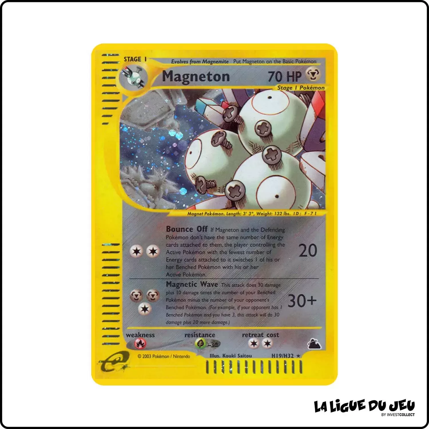 Holo - Pokemon - Skyridge - Magneton H19/H32 Wizards - 1