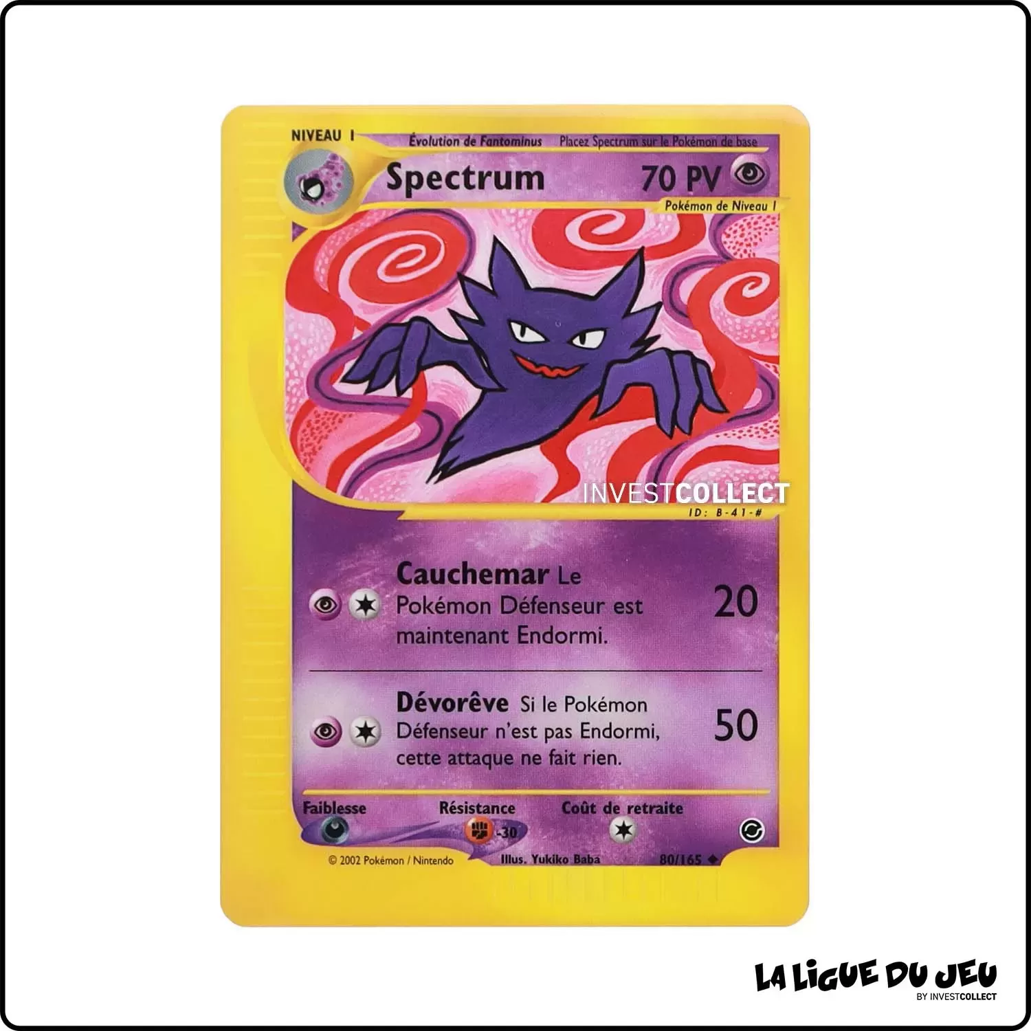 Peu commune - Pokemon - Expedition - Spectrum 80/165 Wizards - 1