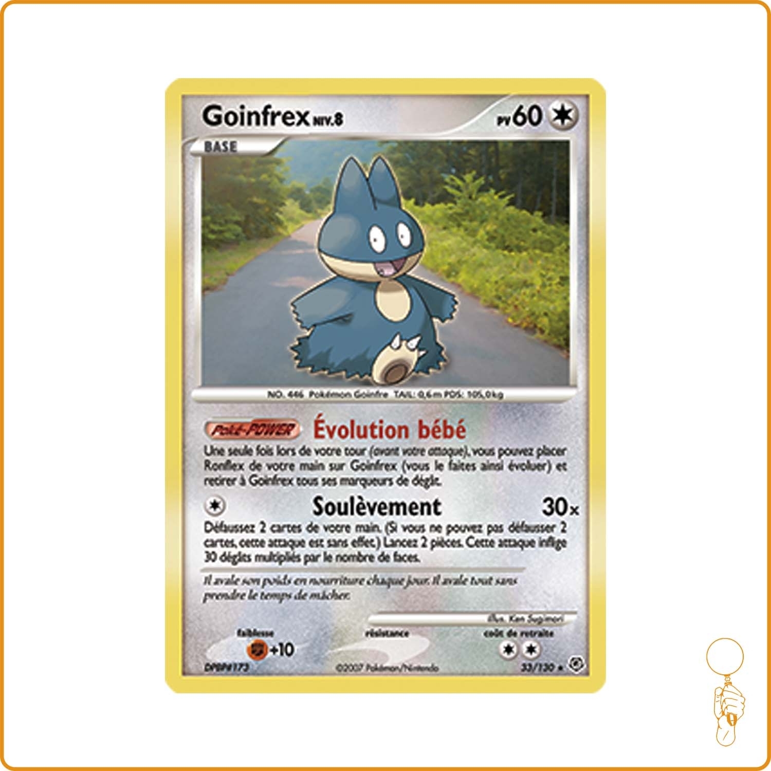 Rare - Pokemon - Diamant et Perle de Base - Goinfrex 33/130 The Pokémon Company - 1