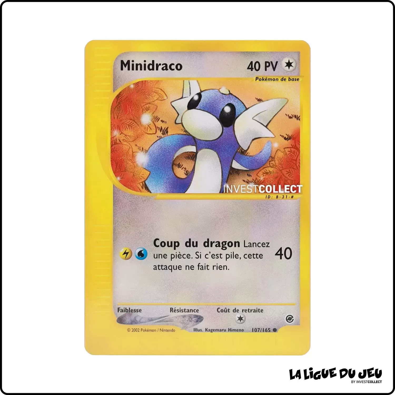 Commune - Pokemon - Expedition - Minidraco 107/165 Wizards - 1