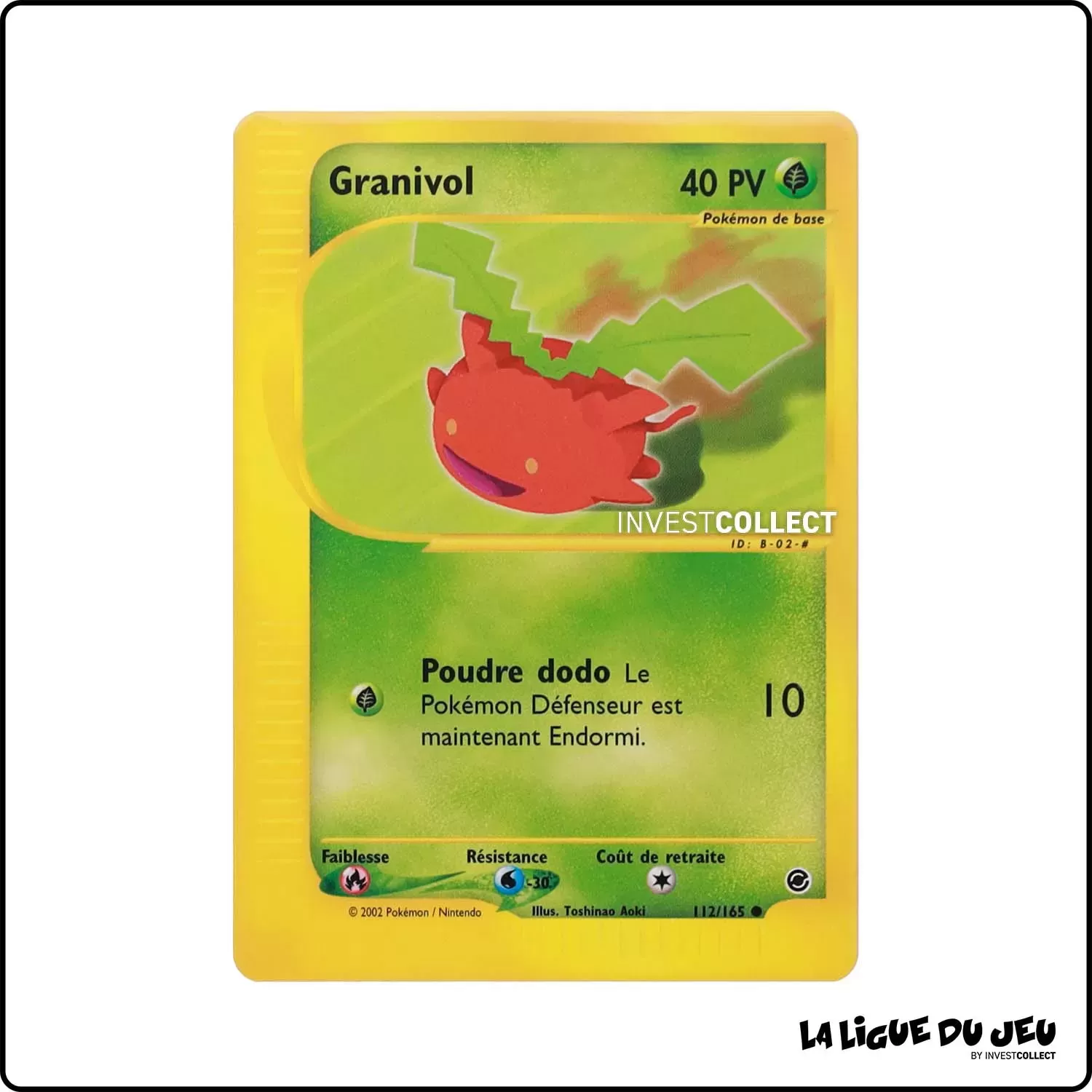 Commune - Pokemon - Expedition - Granivol 112/165 Wizards - 1