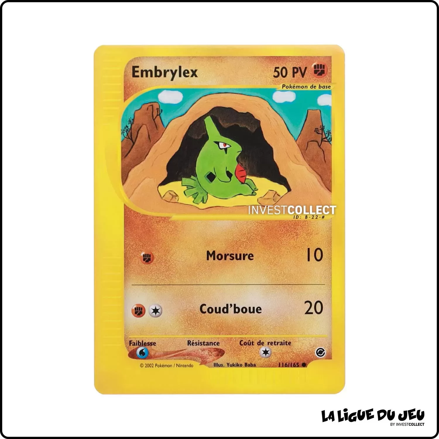 Commune - Pokemon - Expedition - Embrylex 116/165 Wizards - 1