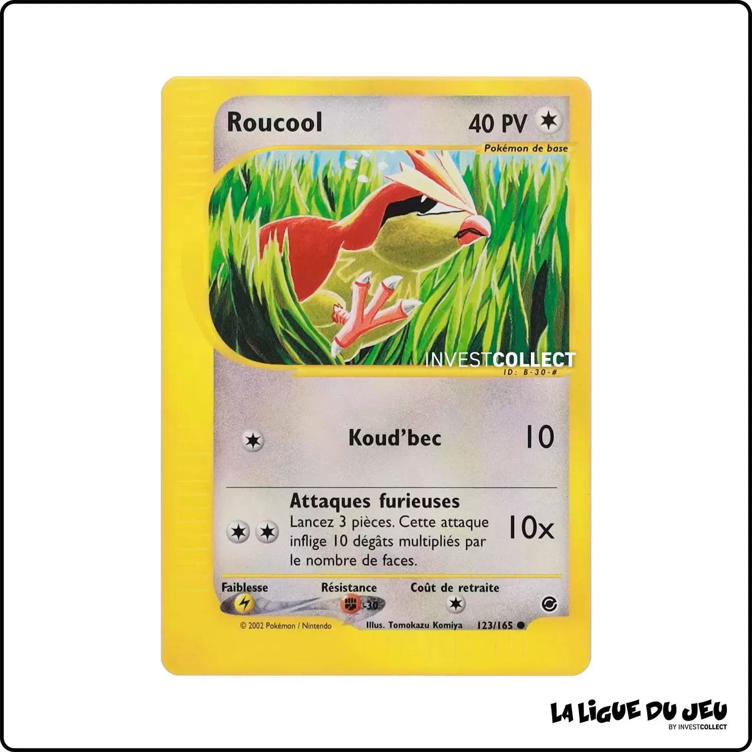 Commune - Pokemon - Expedition - Roucool 123/165 Wizards - 1