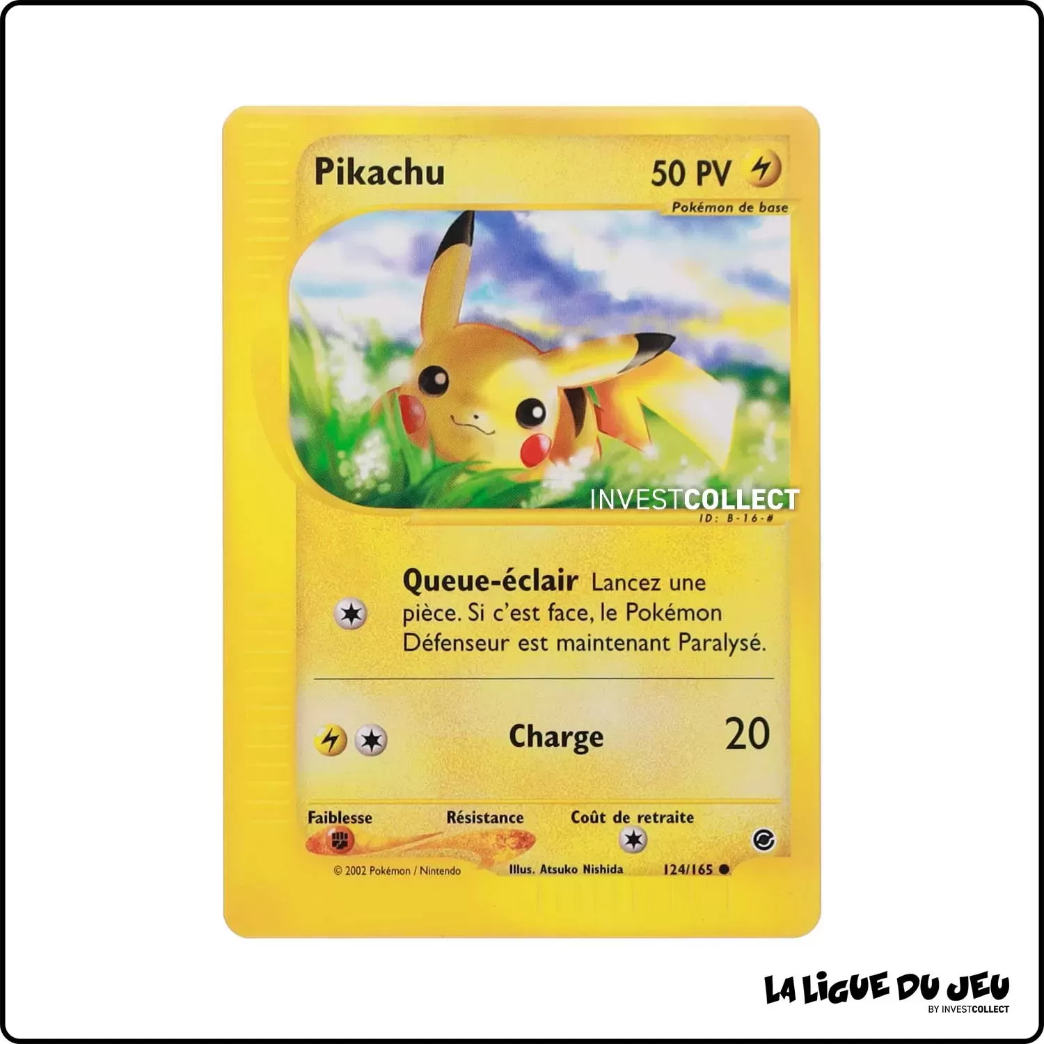 Commune - Pokemon - Expedition - Pikachu 124/165 Wizards - 1