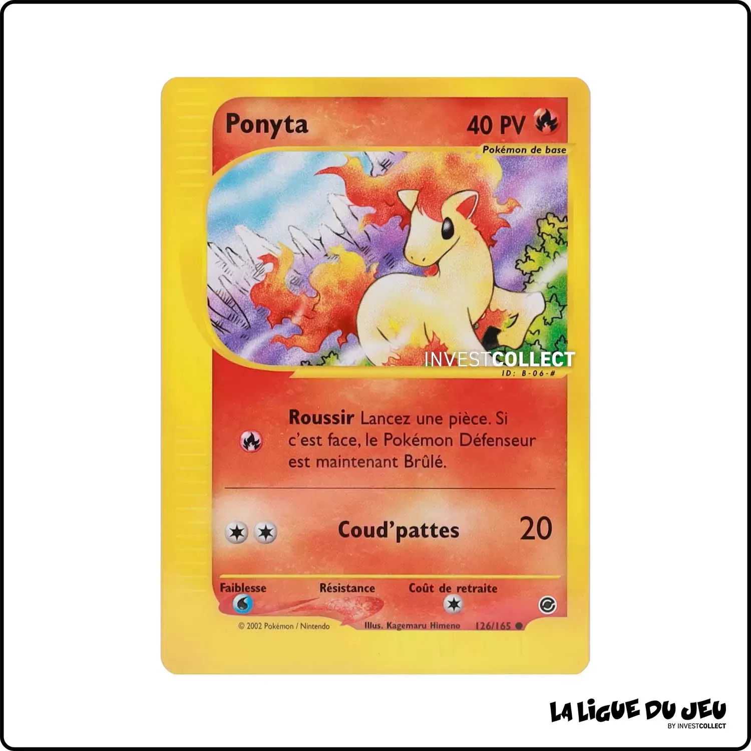 Commune - Pokemon - Expedition - Ponyta 126/165 Wizards - 1