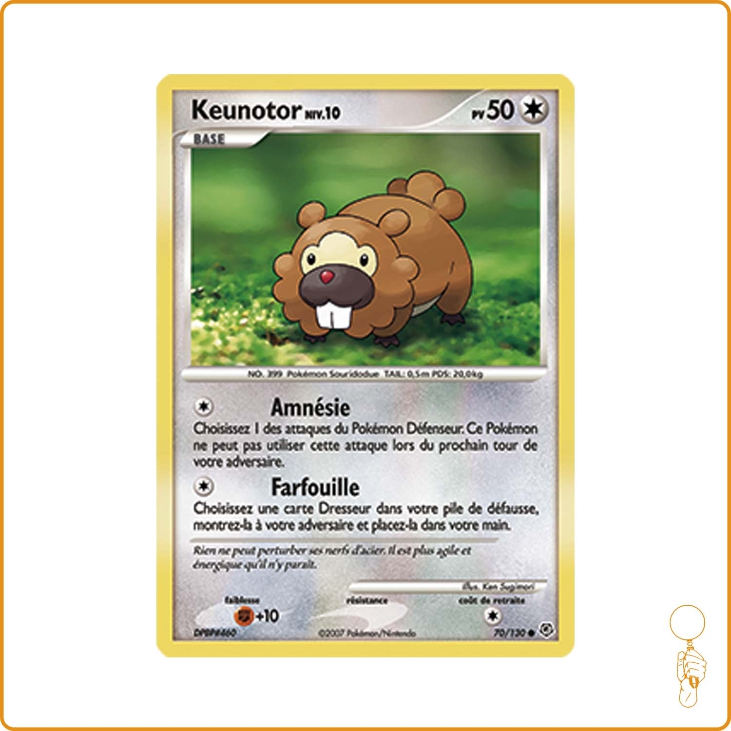 Commune - Pokemon - Diamant et Perle de Base - Keunotor 70/130 The Pokémon Company - 1