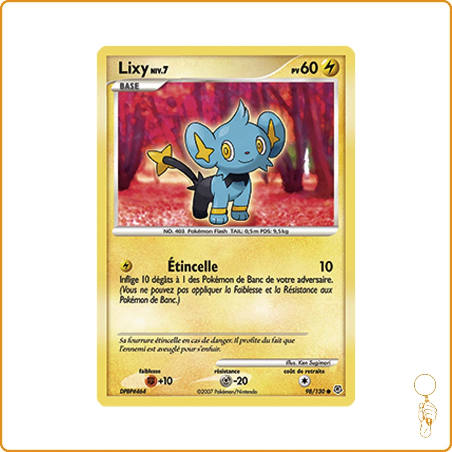 Commune - Pokemon - Diamant et Perle de Base - Lixy 98/130 The Pokémon Company - 1