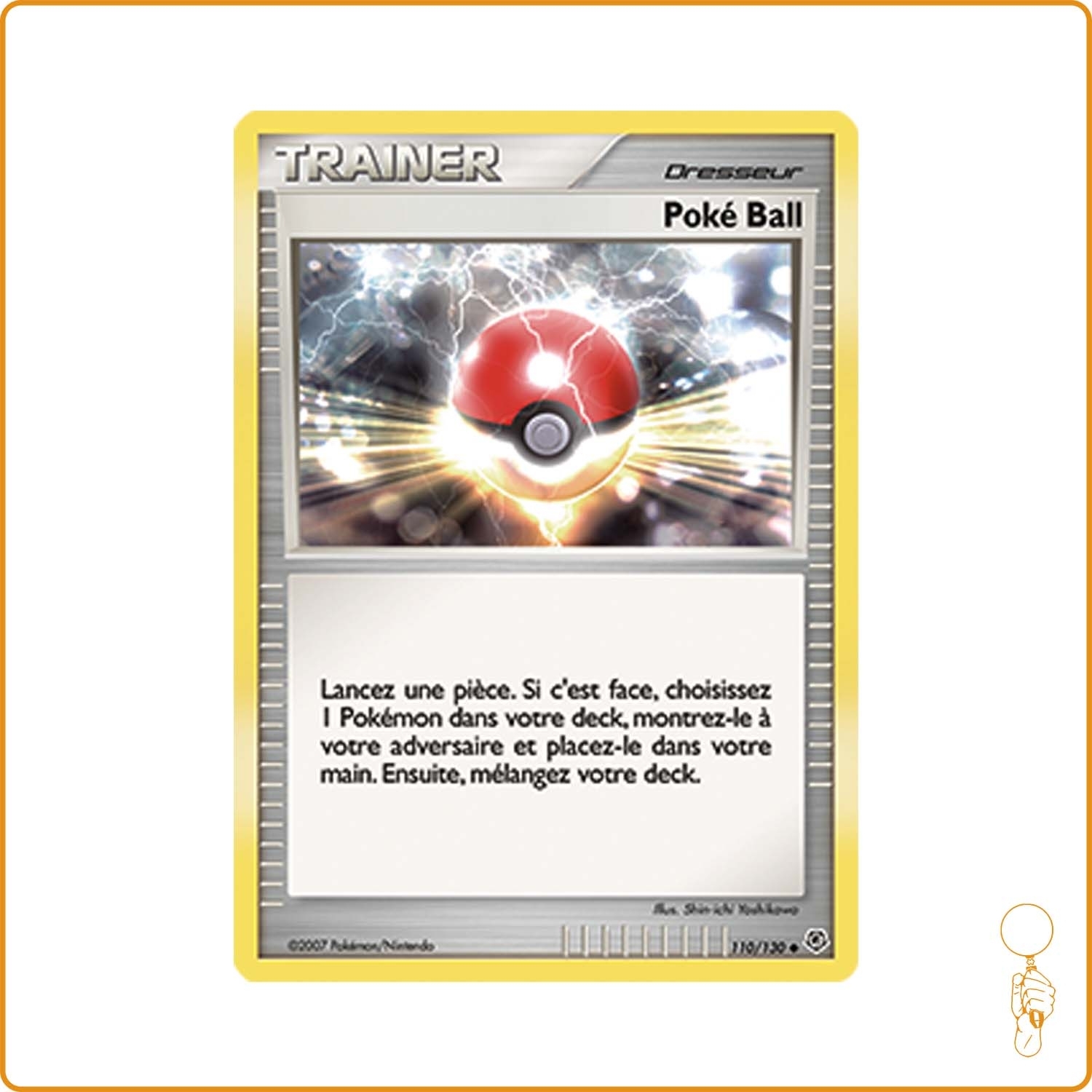 Peu Commune - Pokemon - Diamant et Perle de Base - Poké Ball 110/130 The Pokémon Company - 1