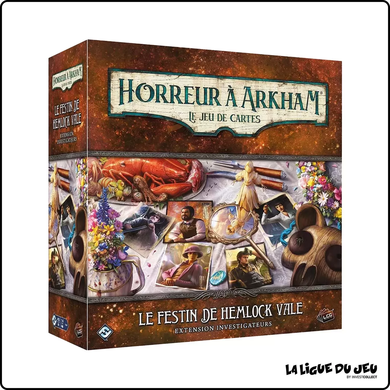 Horreur à Arkham - Le Festin de Hemlock Vale - Extension: Investigateurs Fantasy Flight Games - 1