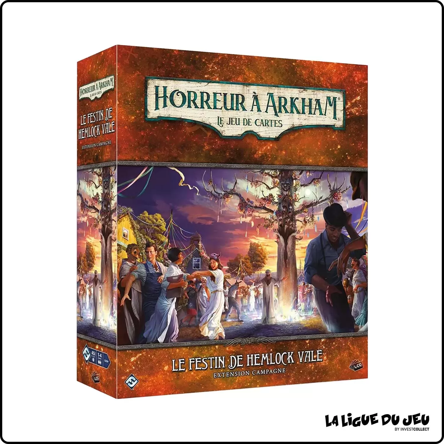 Horreur à Arkham - Le Festin de Hemlock Vale - Extension: Campagne Fantasy Flight Games - 1