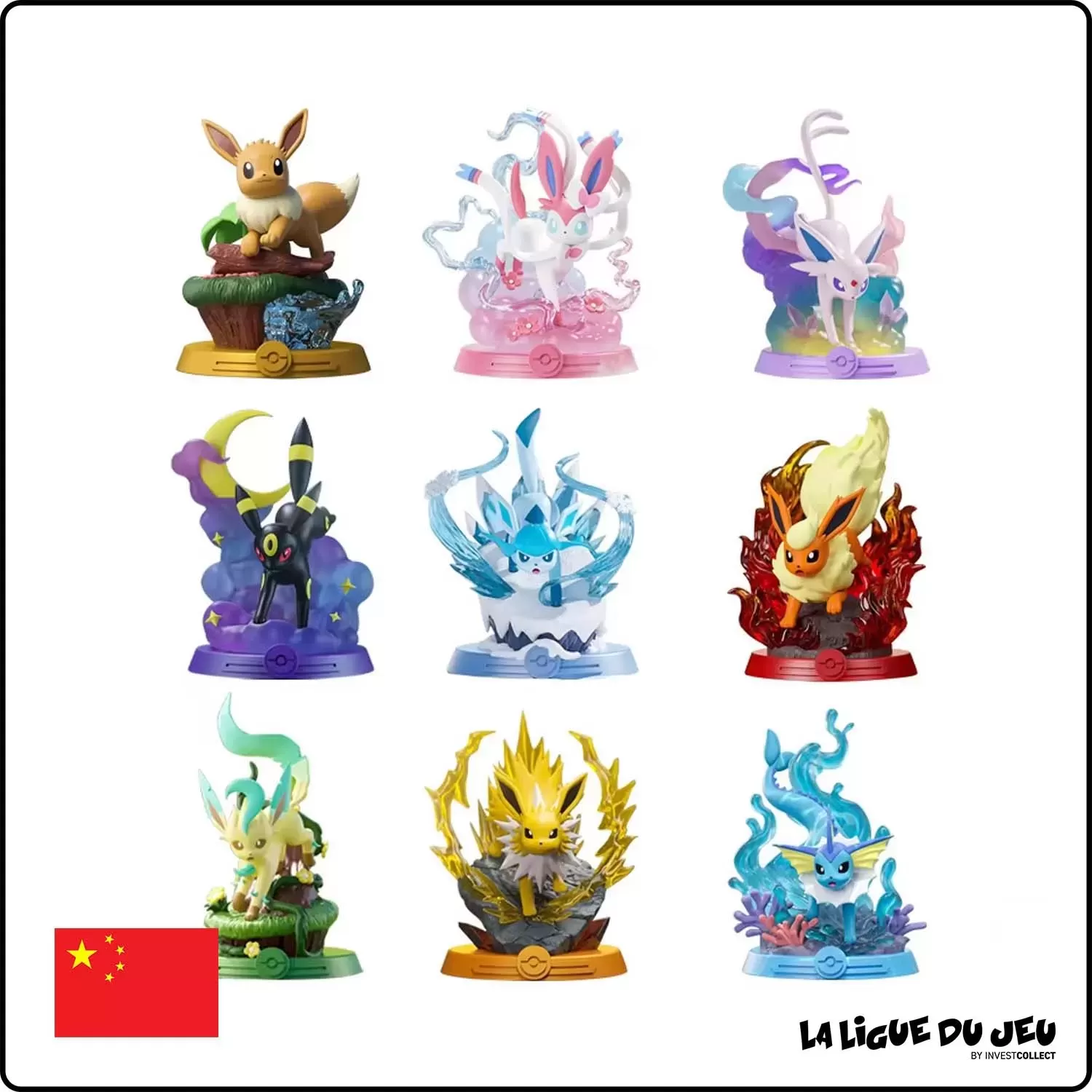 Figurine Pokemon - Funism - Eeveelution Collection - Modèle Aléatoire - Scellé