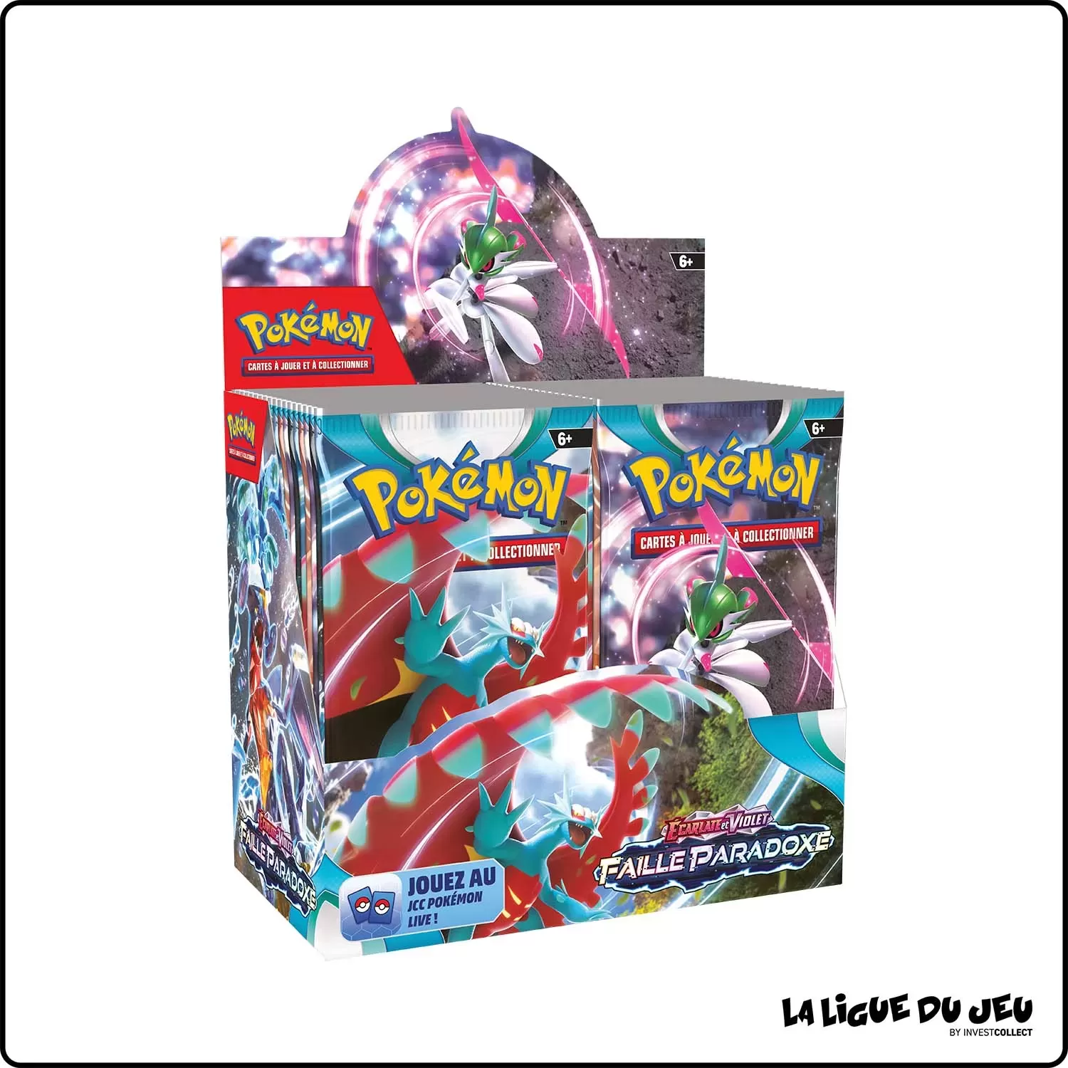 Display - Pokemon - Faille Paradoxe - EV4 - Scellé - Français