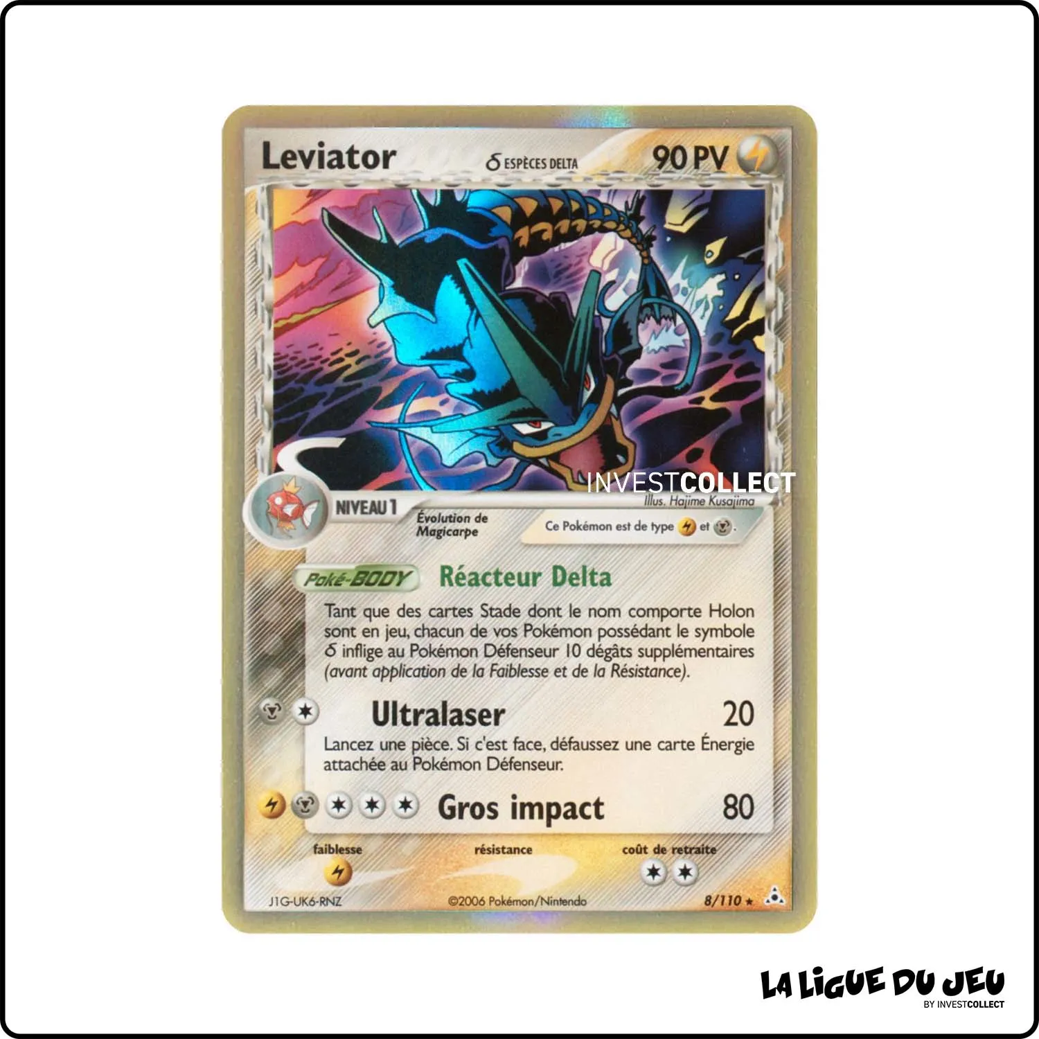 Holo - Pokemon - Fantômes Holon - Leviator δ 8/110