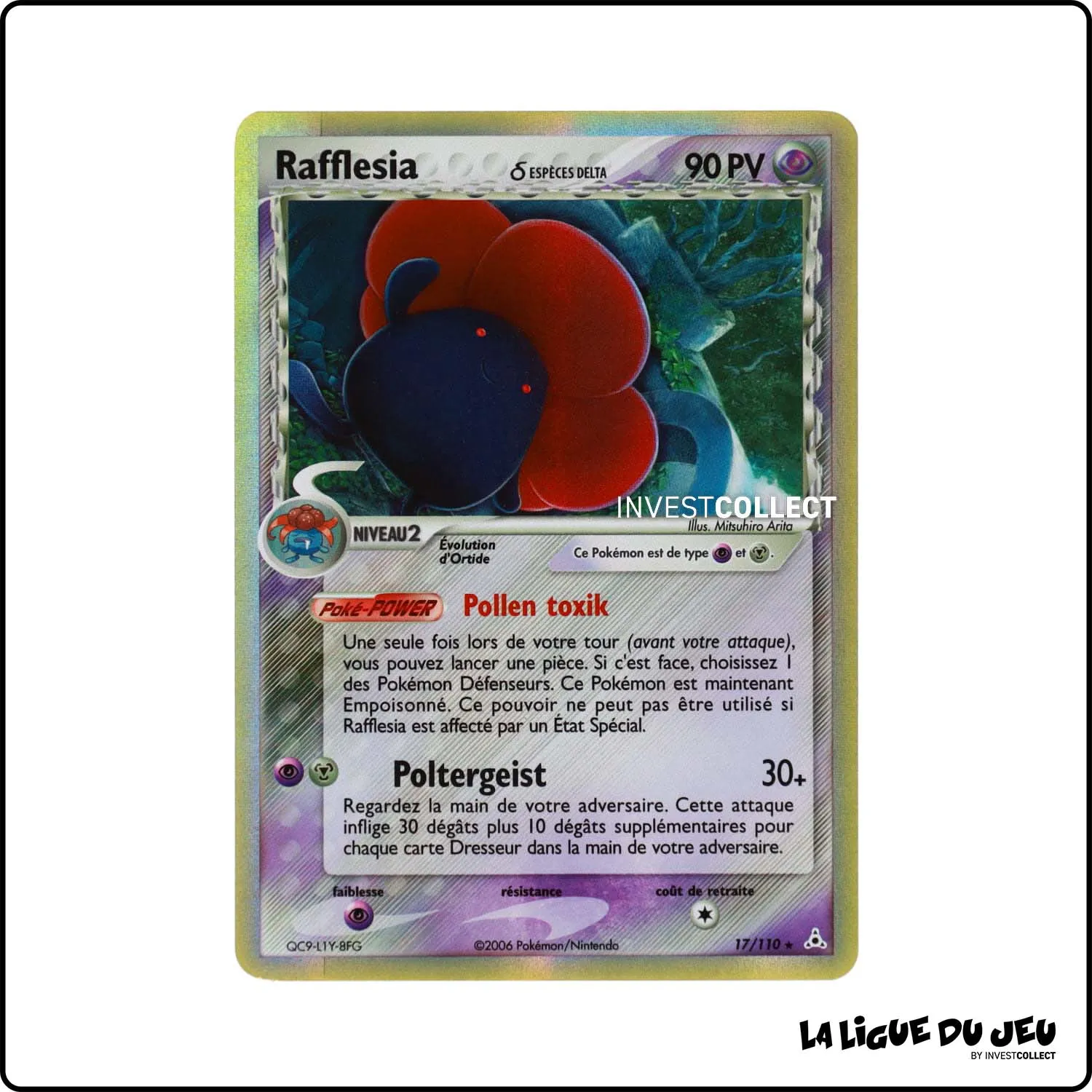 Holo - Pokemon - Fantômes Holon - Rafflesia δ 17/110